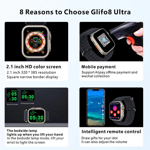 Blulory Glifo 8 Ultra Smartwatch