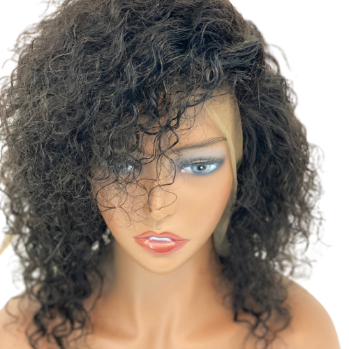 Lace Front Wig, 100% Raw Virgin Indian Hair