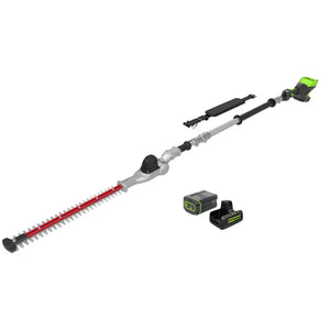 Optimus 82V Telescoping Hedge Trimmer with (1) 2.5 Ah Battery and Dual-Port Charger - alanslawn.com
