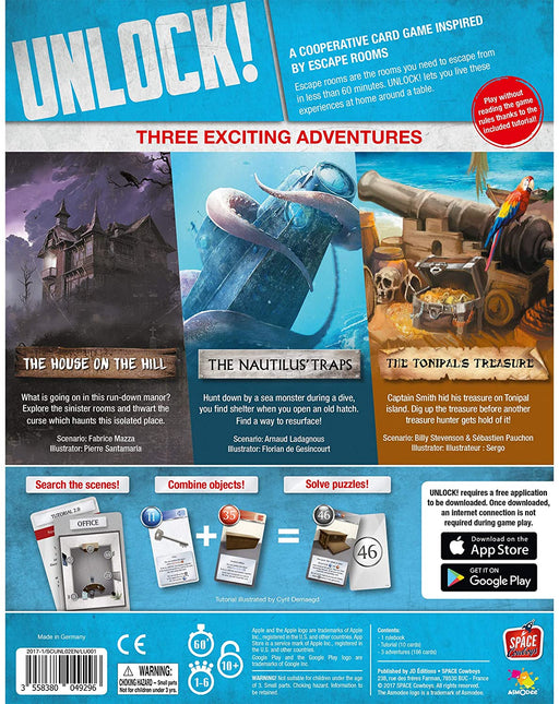 UNLOCK! Escape Adventures – Here Be Books & Games