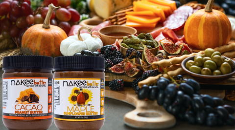 charcuterie board nakee butter fall recipes gluten free dairy free spreads