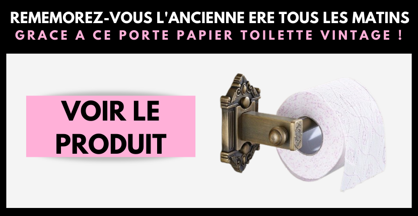 Histoire de l'hygiène (6/7): Présentez vos papiers toilette