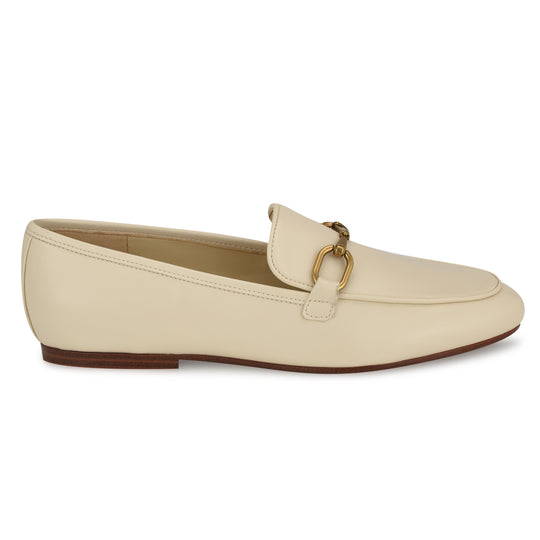 나인웨스트 NINEWEST Brayci Casual Loafers,Ivory