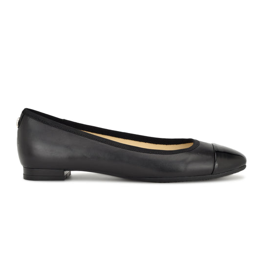 나인웨스트 NINEWEST Ollin 9X9 Dress Flats,Black