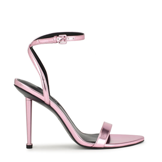 나인웨스트 NINEWEST Reina Ankle Strap Sandals,Pink