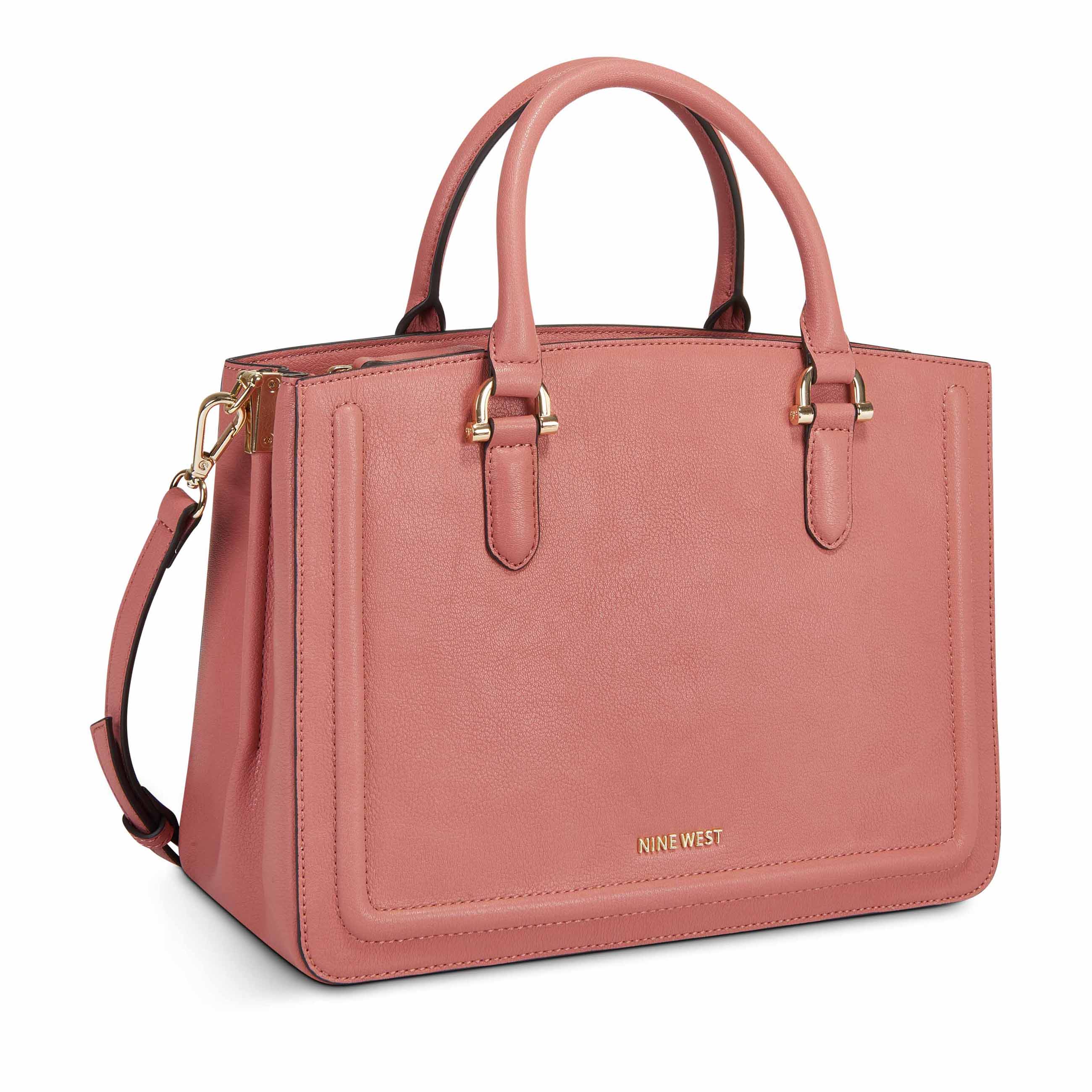 nine west harper jet set satchel