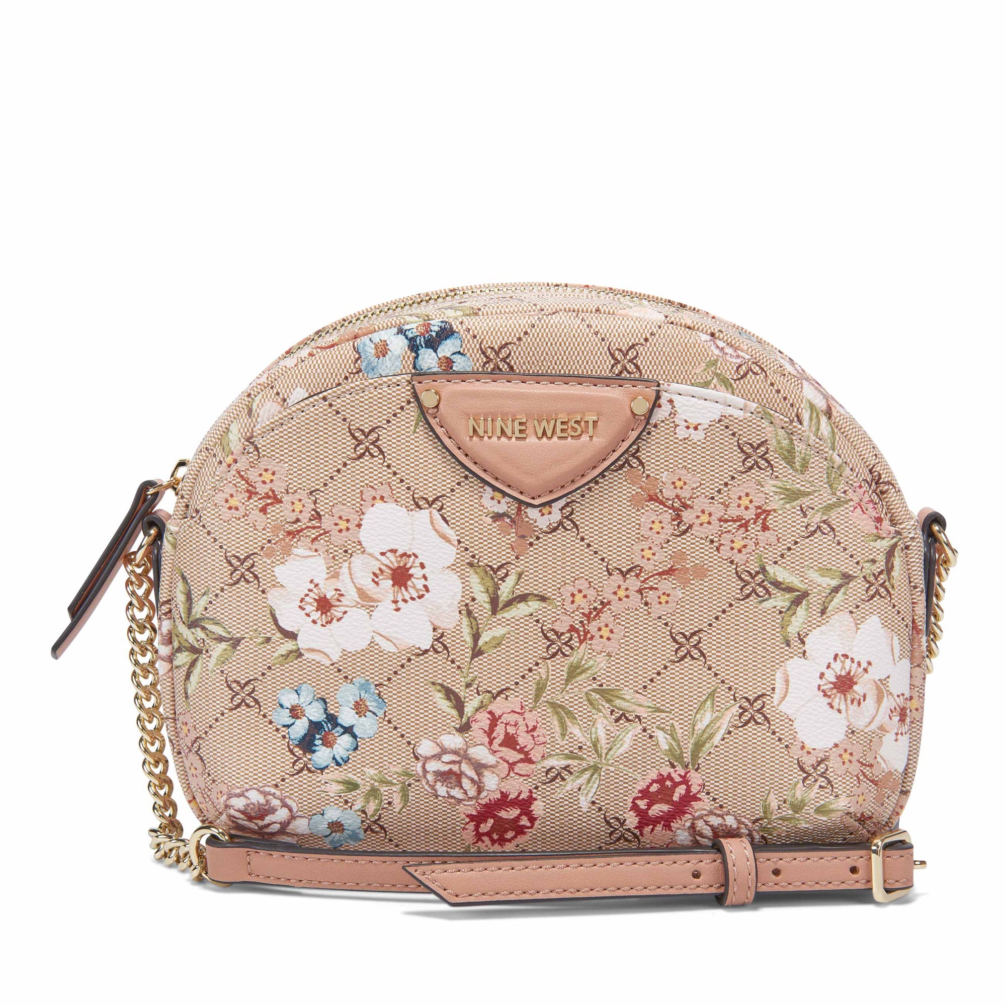 nine west floral backpack