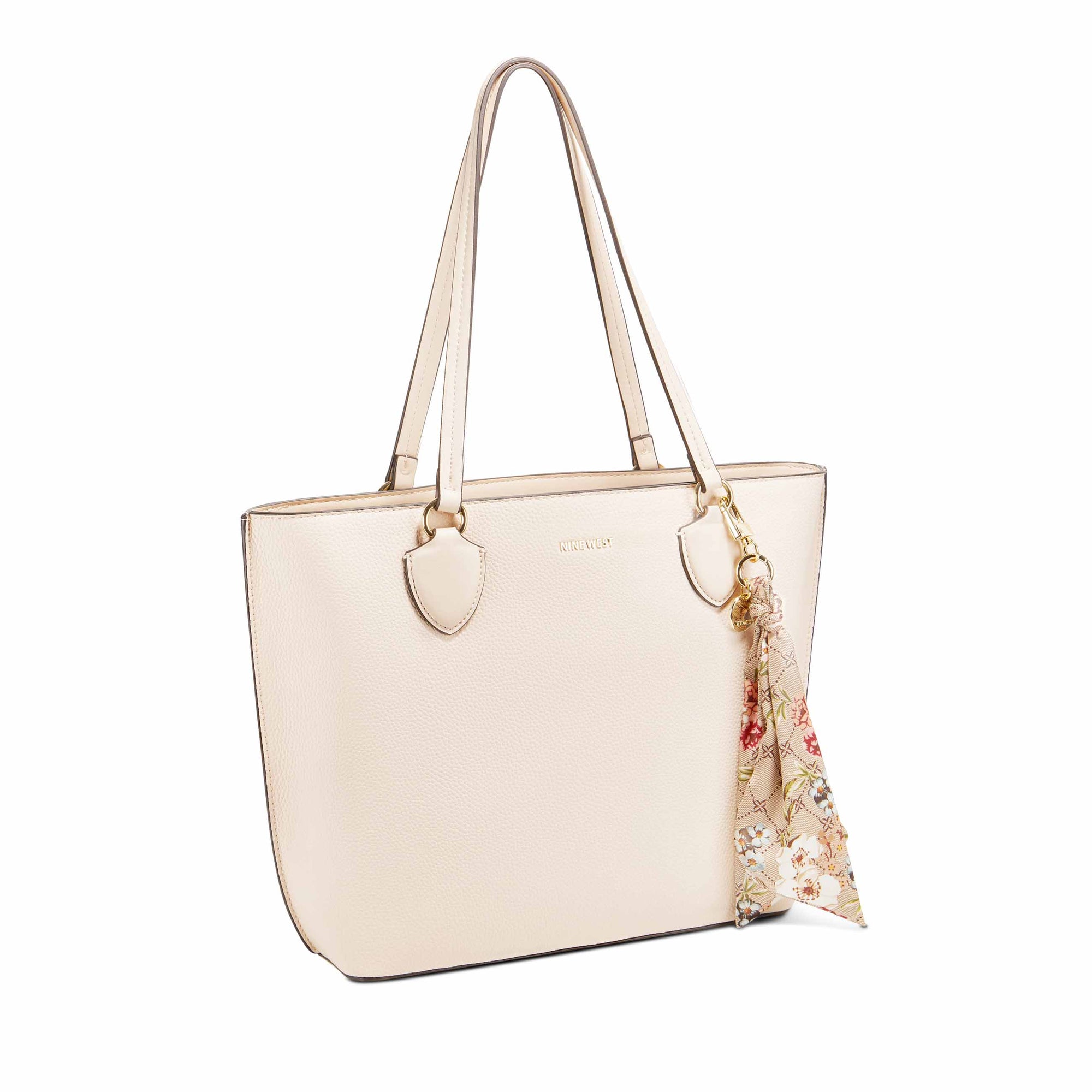 nine west beige purse