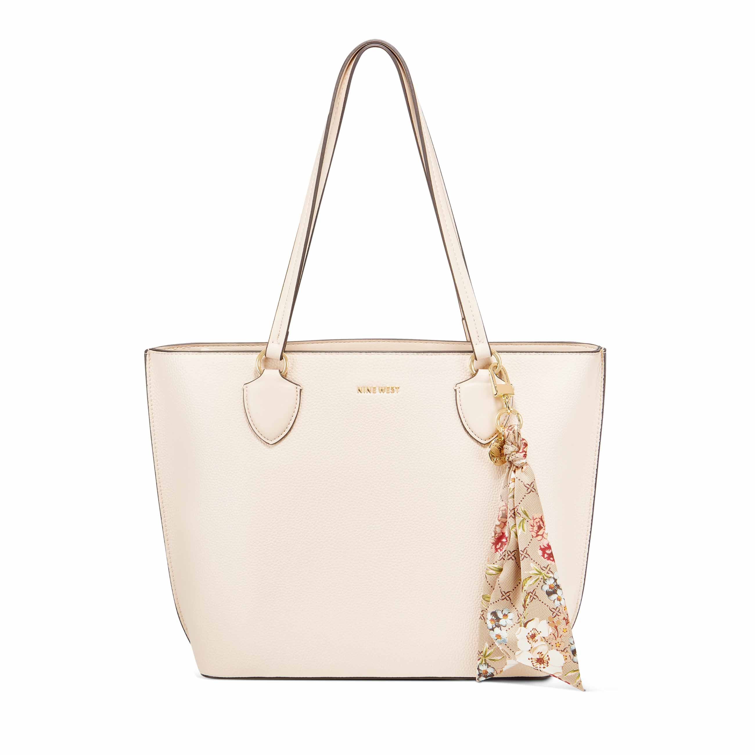 nine west beige purse