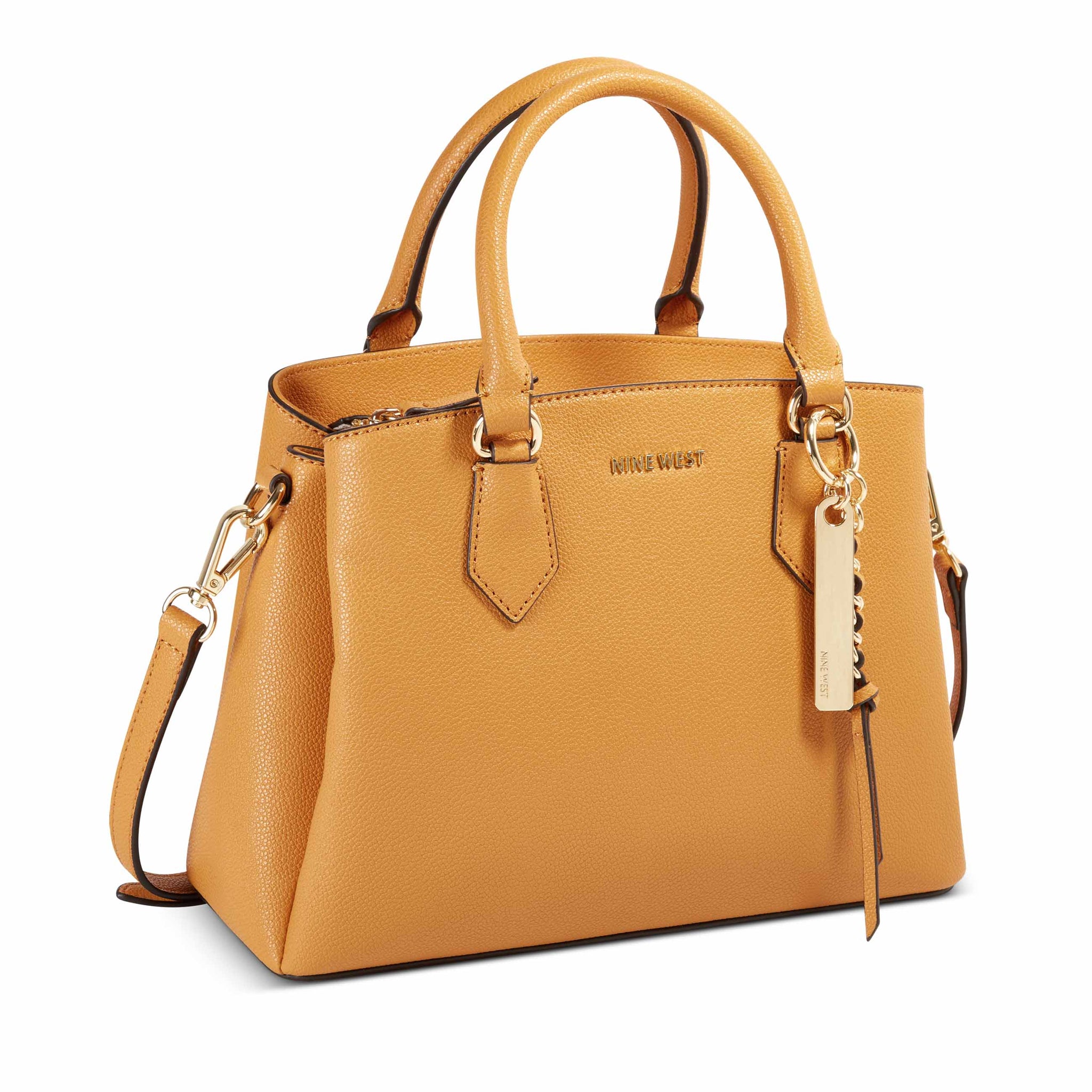 nine west rose jet set satchel