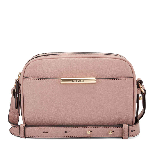 Designer Handbags Nine West Shantel Logo Embossed Mini Crossbody Bag