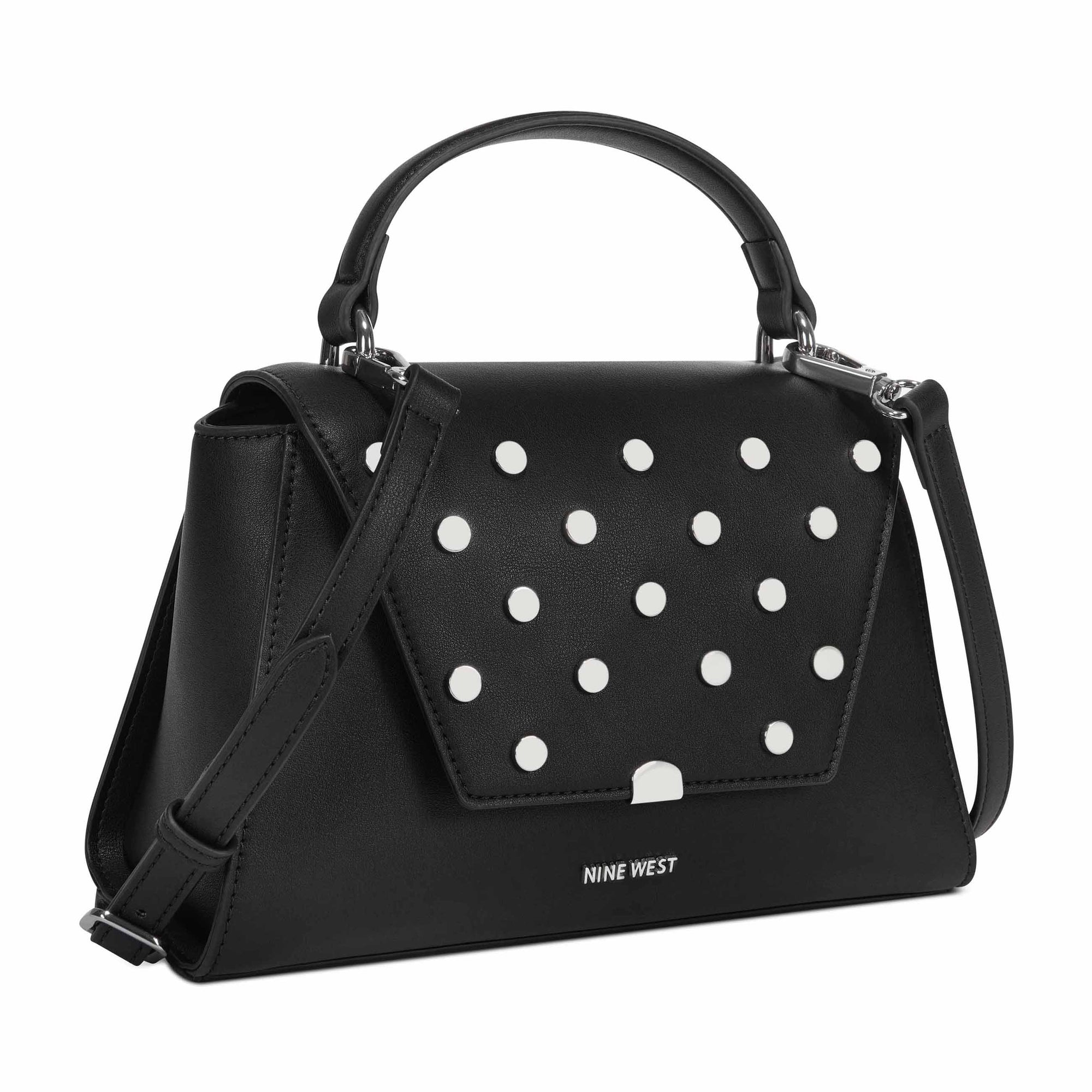 nine west gray purse