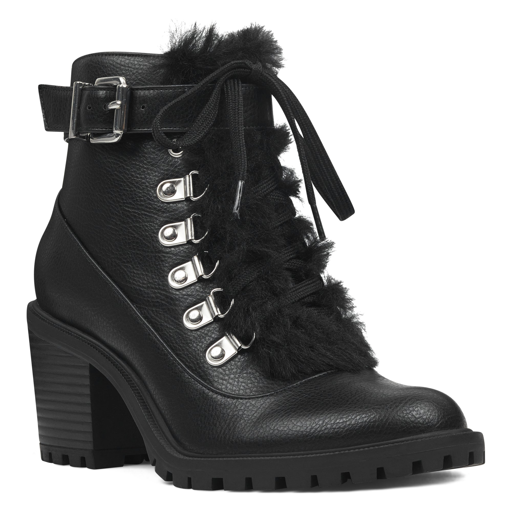 Iagree Lace Up Booties - Nine West