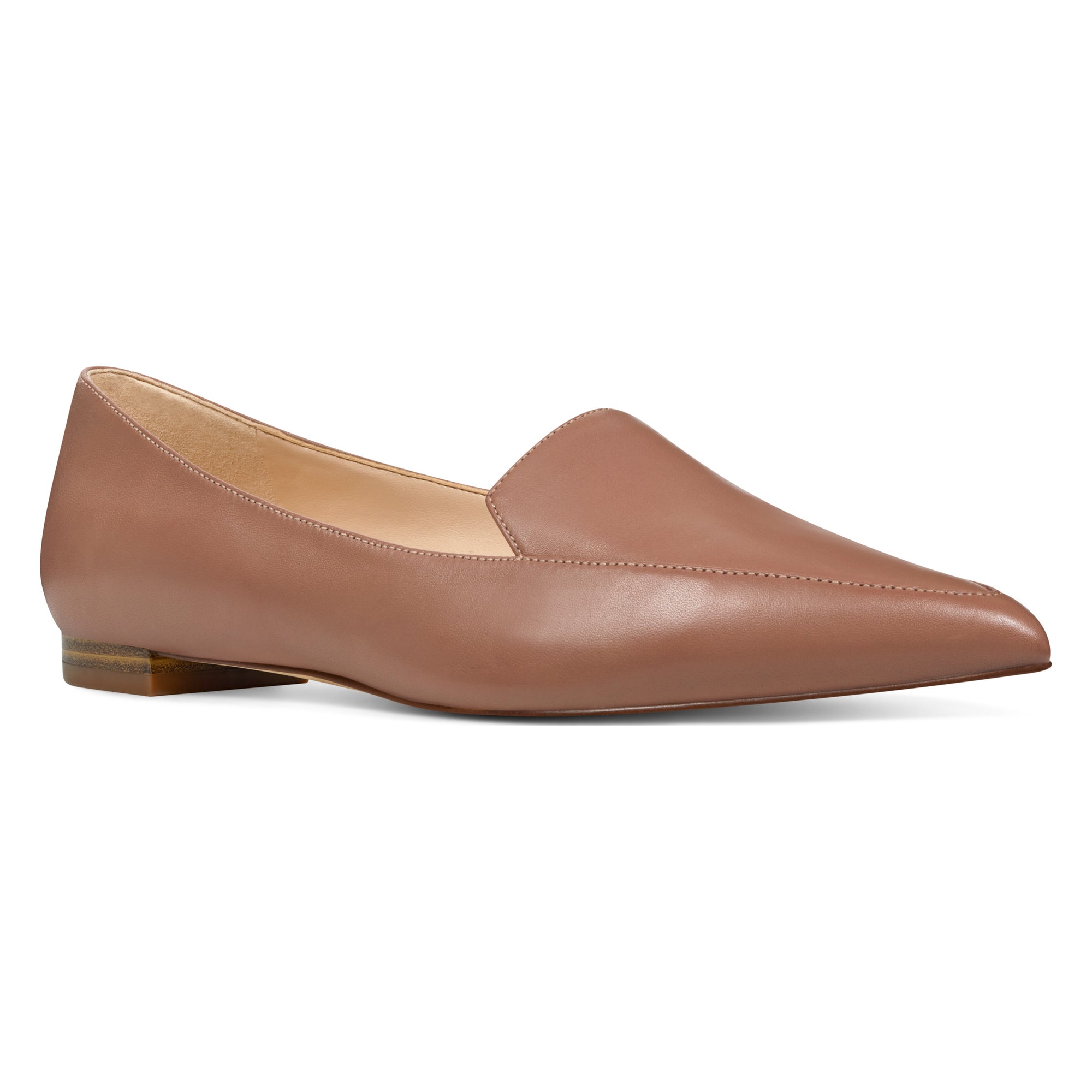 nine west leather flats