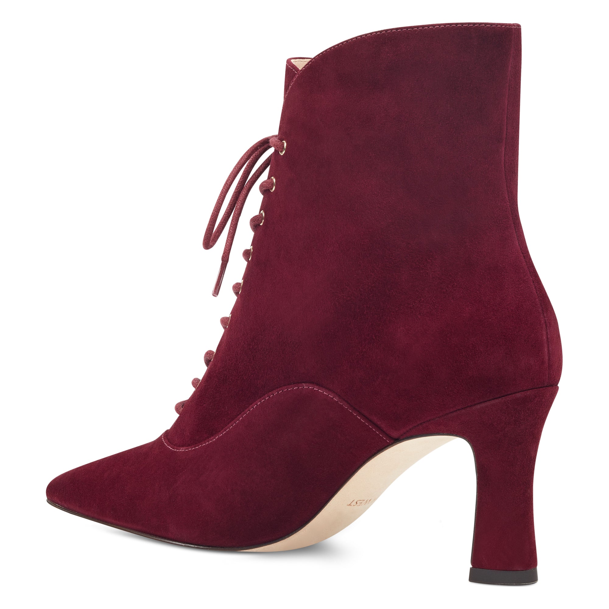 Callah Lace Up Booties - Nine West
