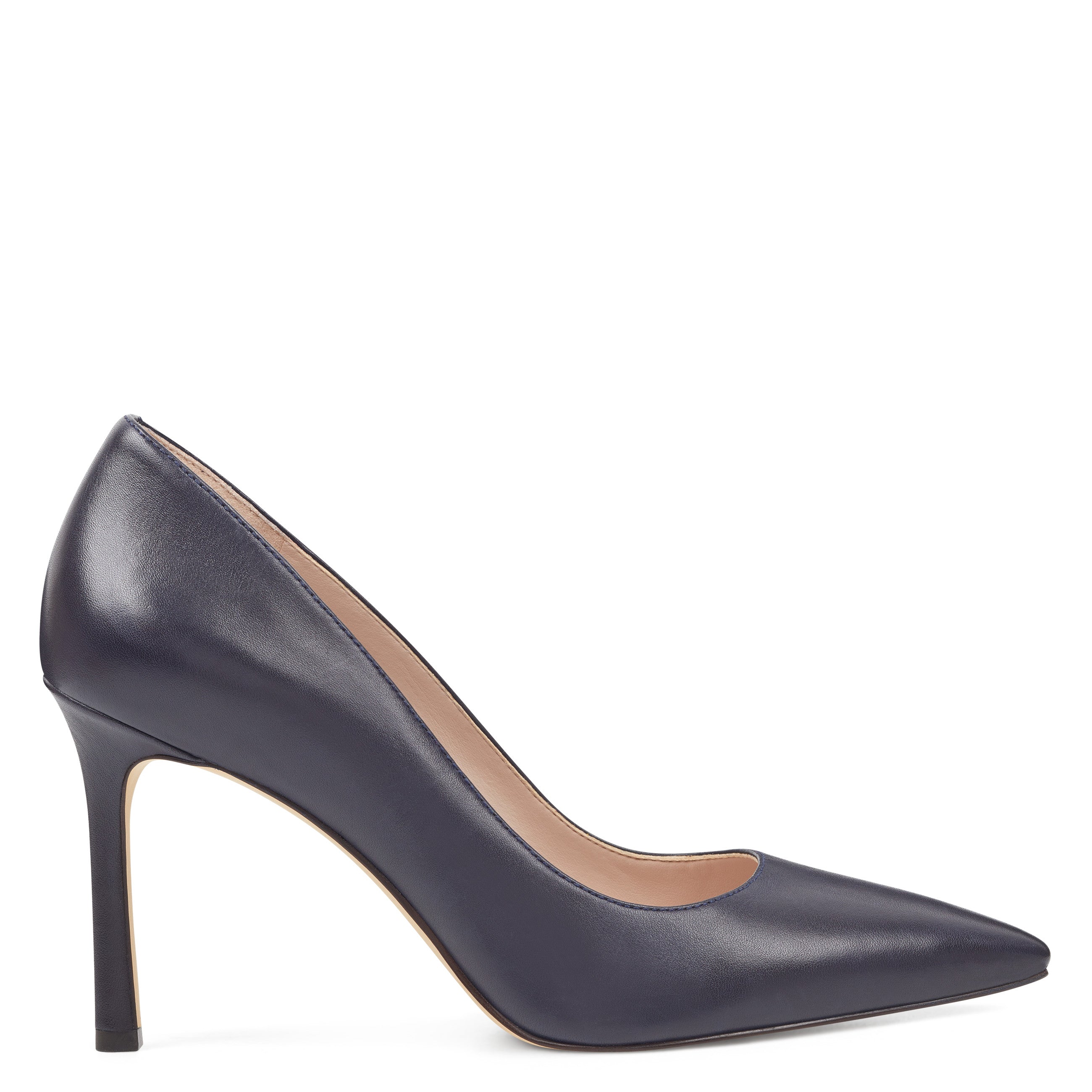 nine west navy blue pumps