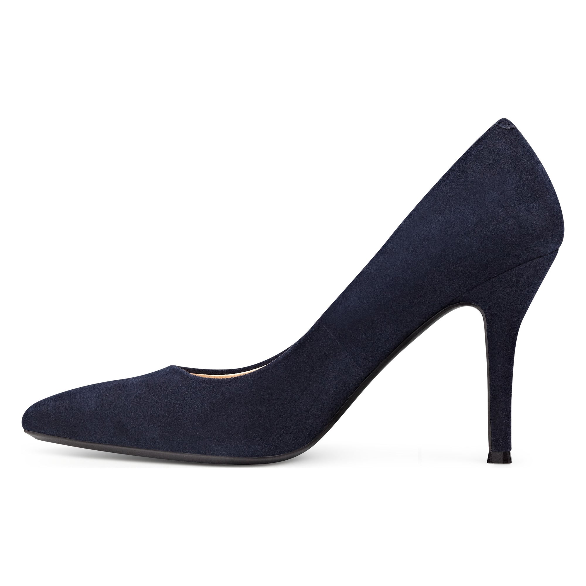 navy pointy shoes