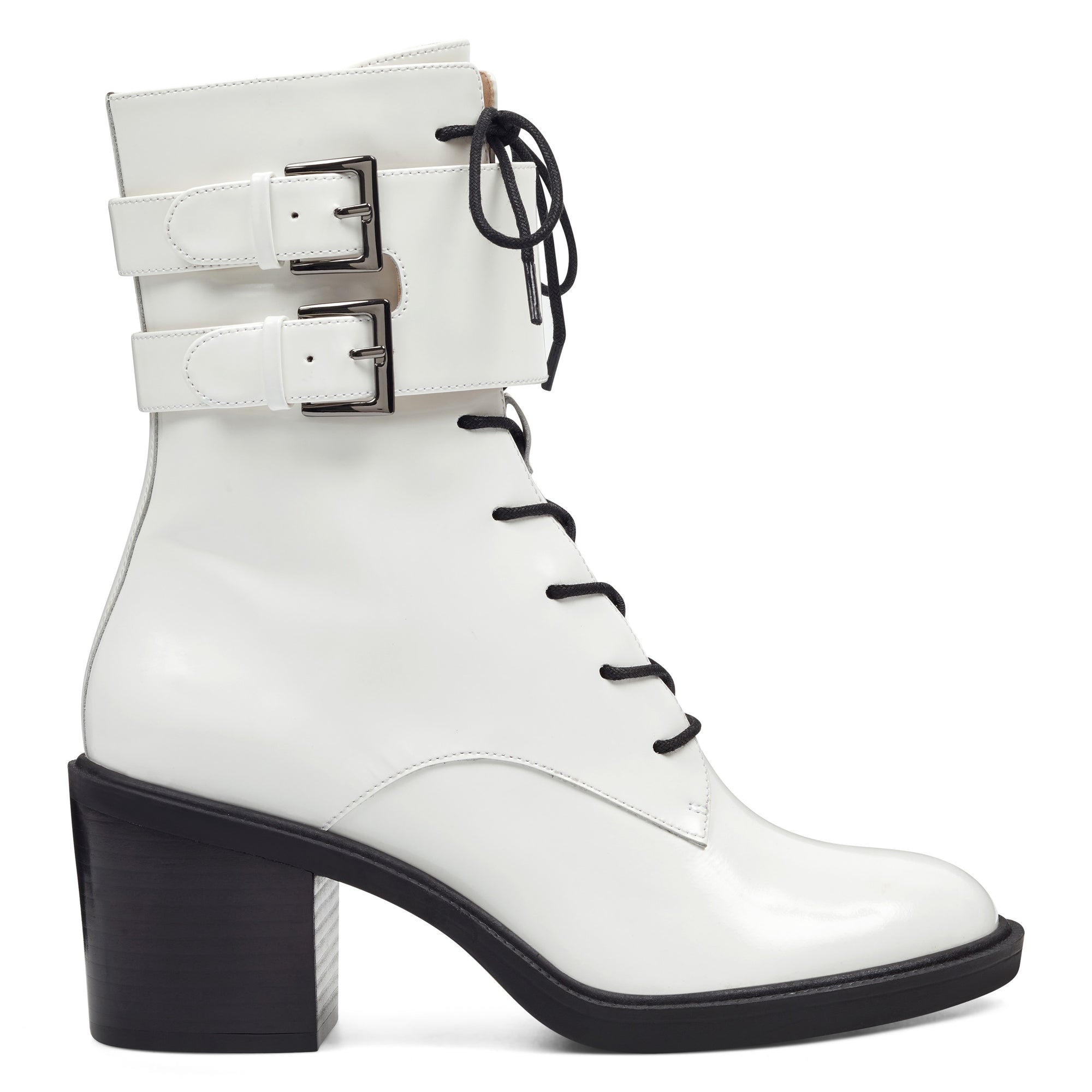 Fynndelle Lace Up Booties - Nine West