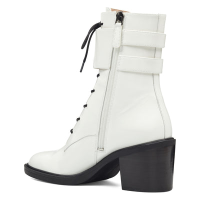 nine west white boots