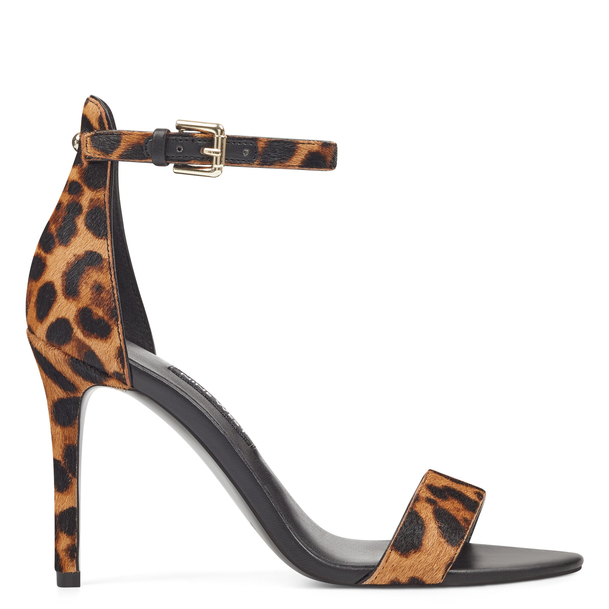 nine west leopard sandals