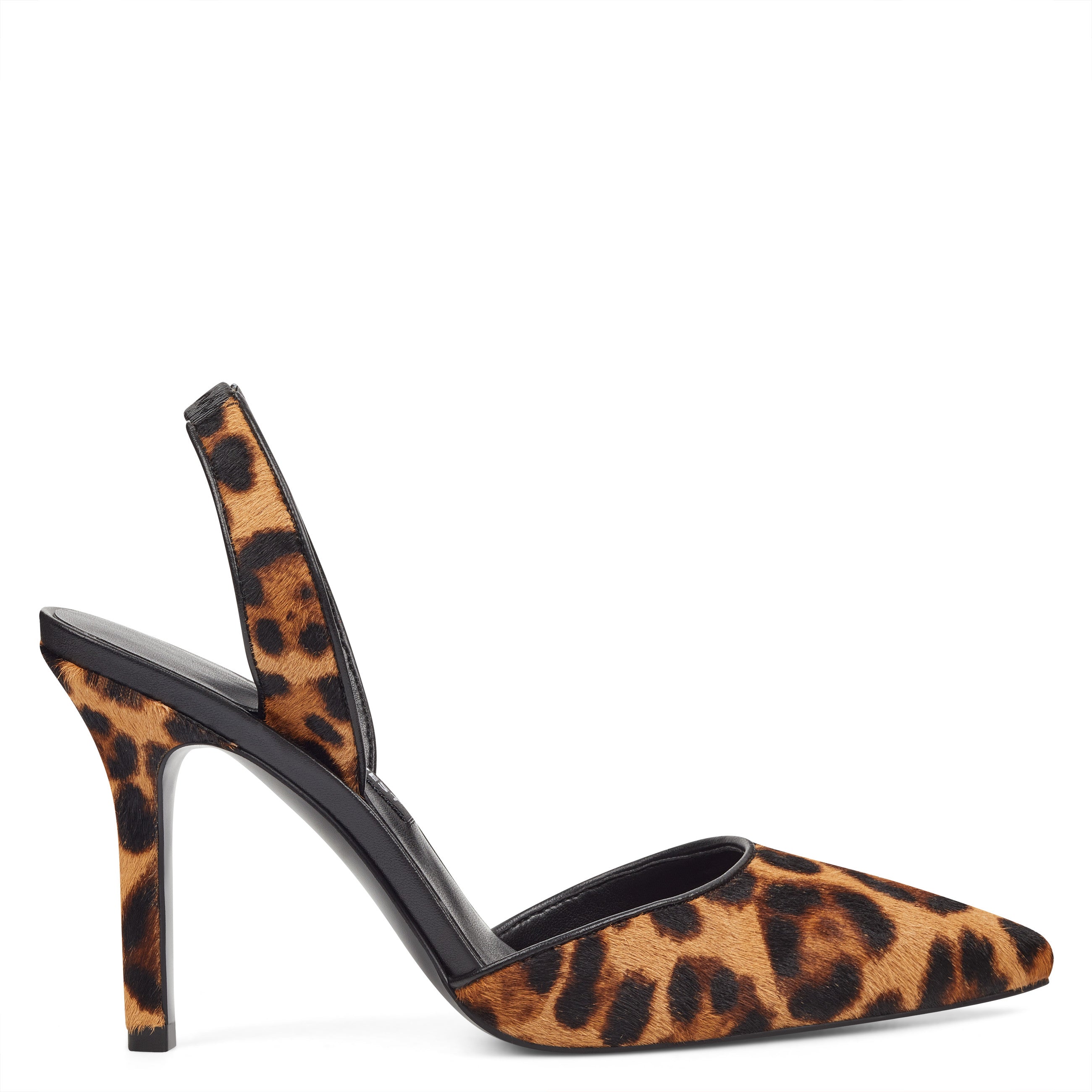 nine west leopard heels