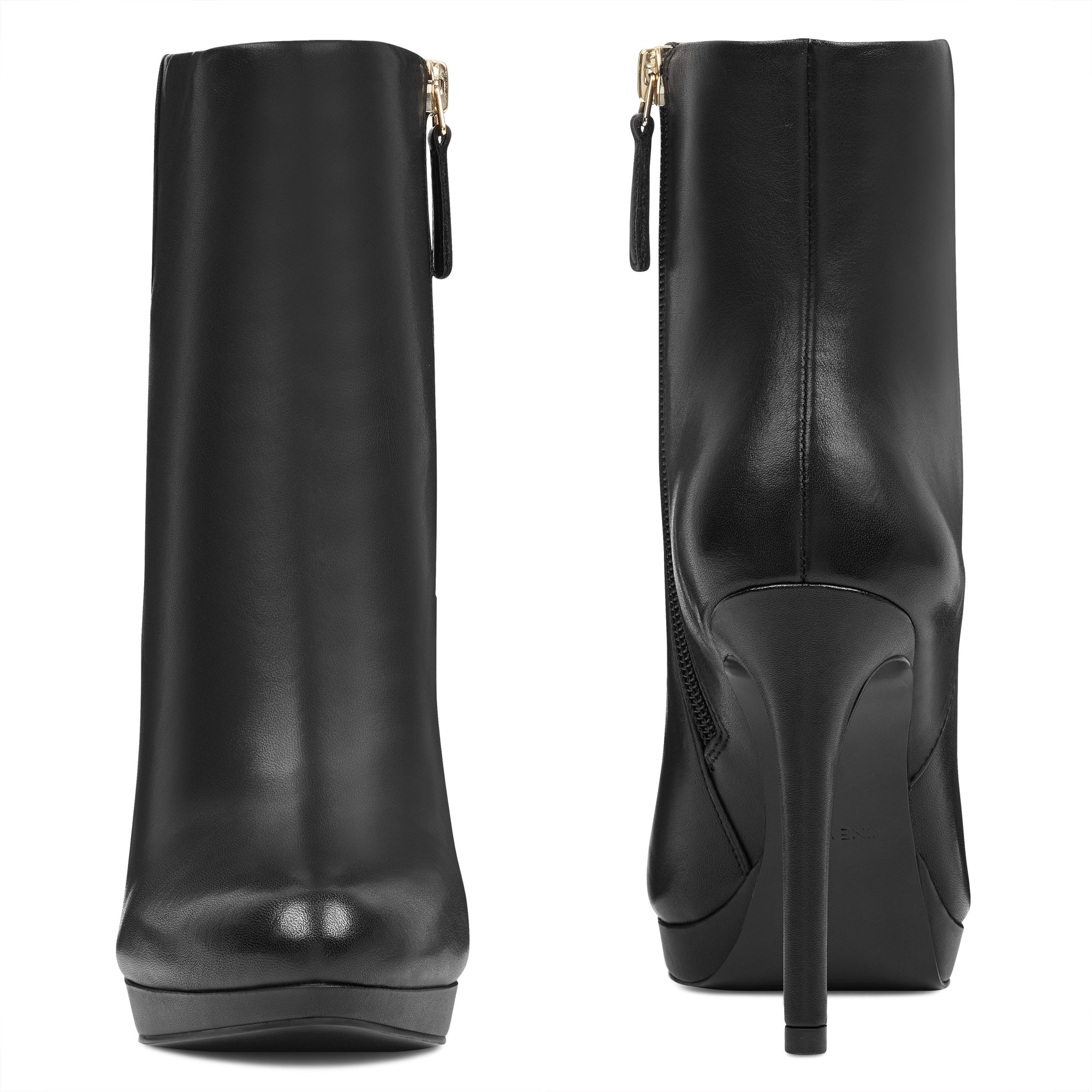 Quanette Platform Booties - Nine West