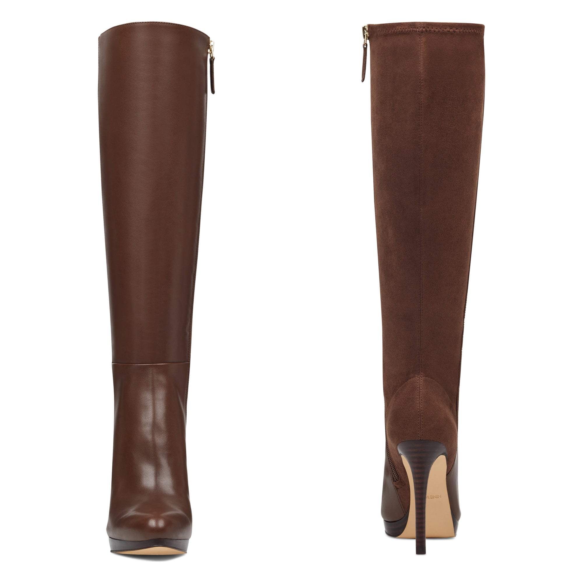 nine west riding boots wide calf