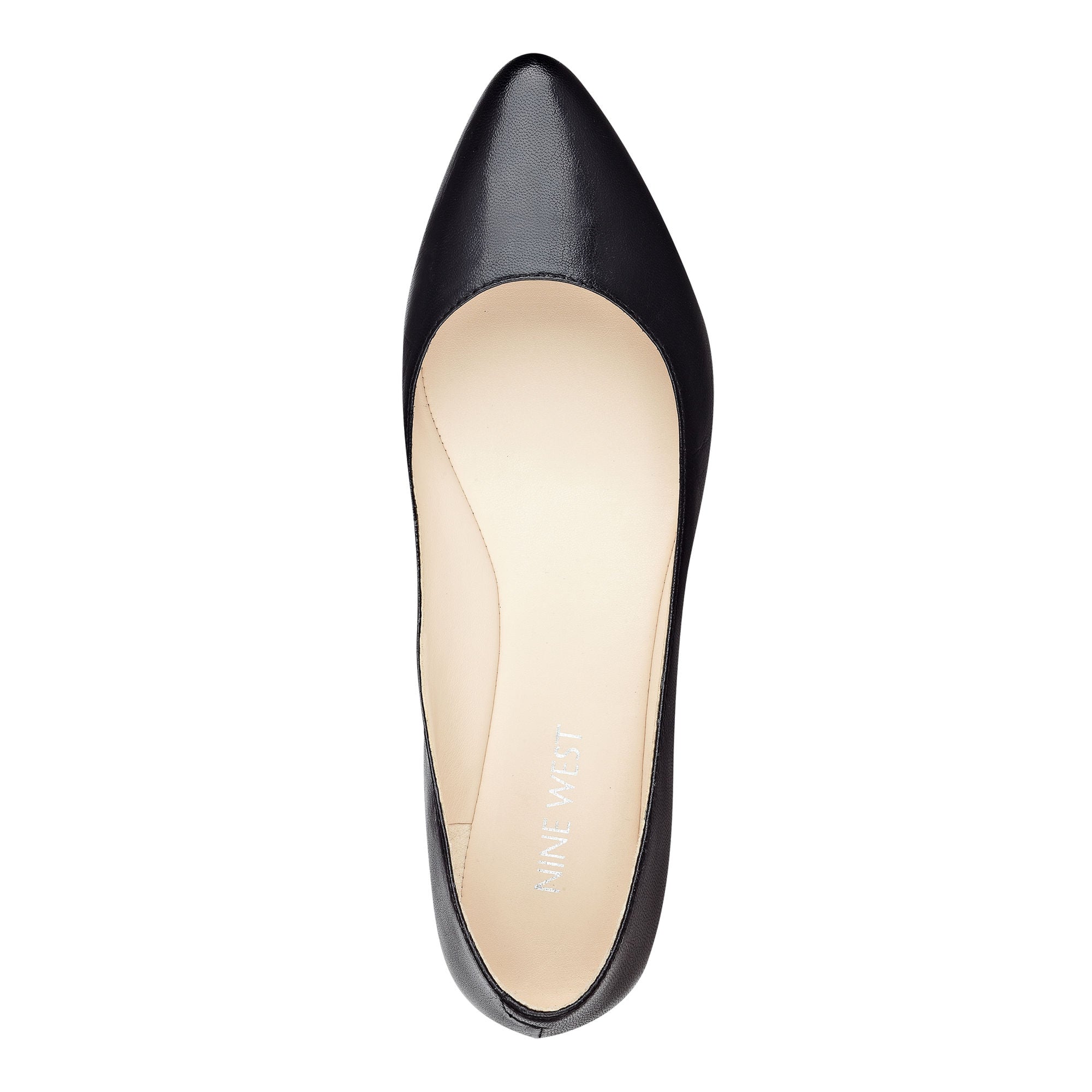 nine west speakup almond toe flats