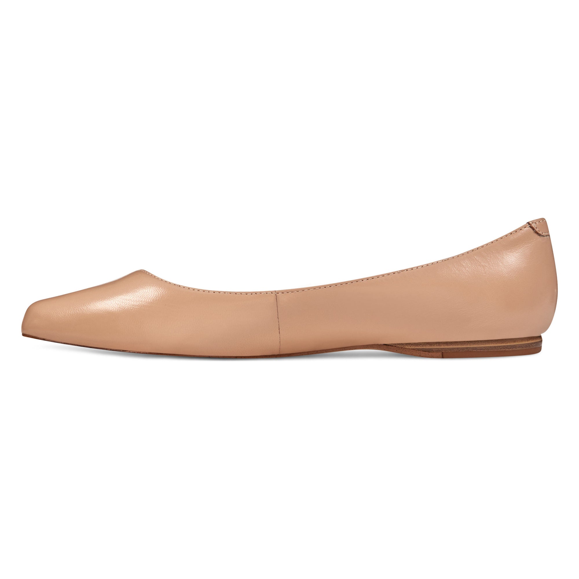 nine west almond toe flats