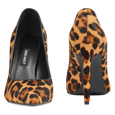 nine west tatiana pumps leopard