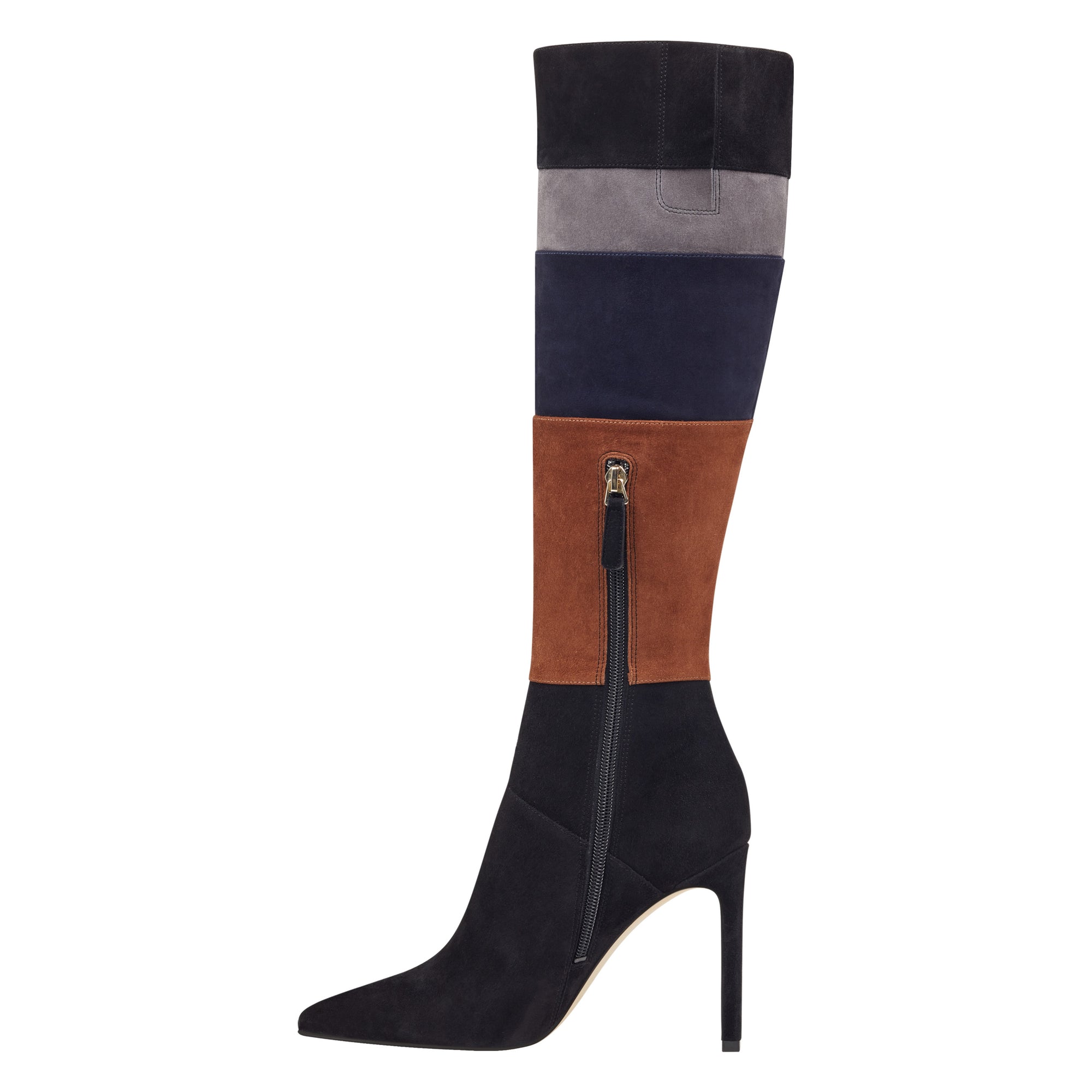 Toprank Colorblock Boots - Nine West