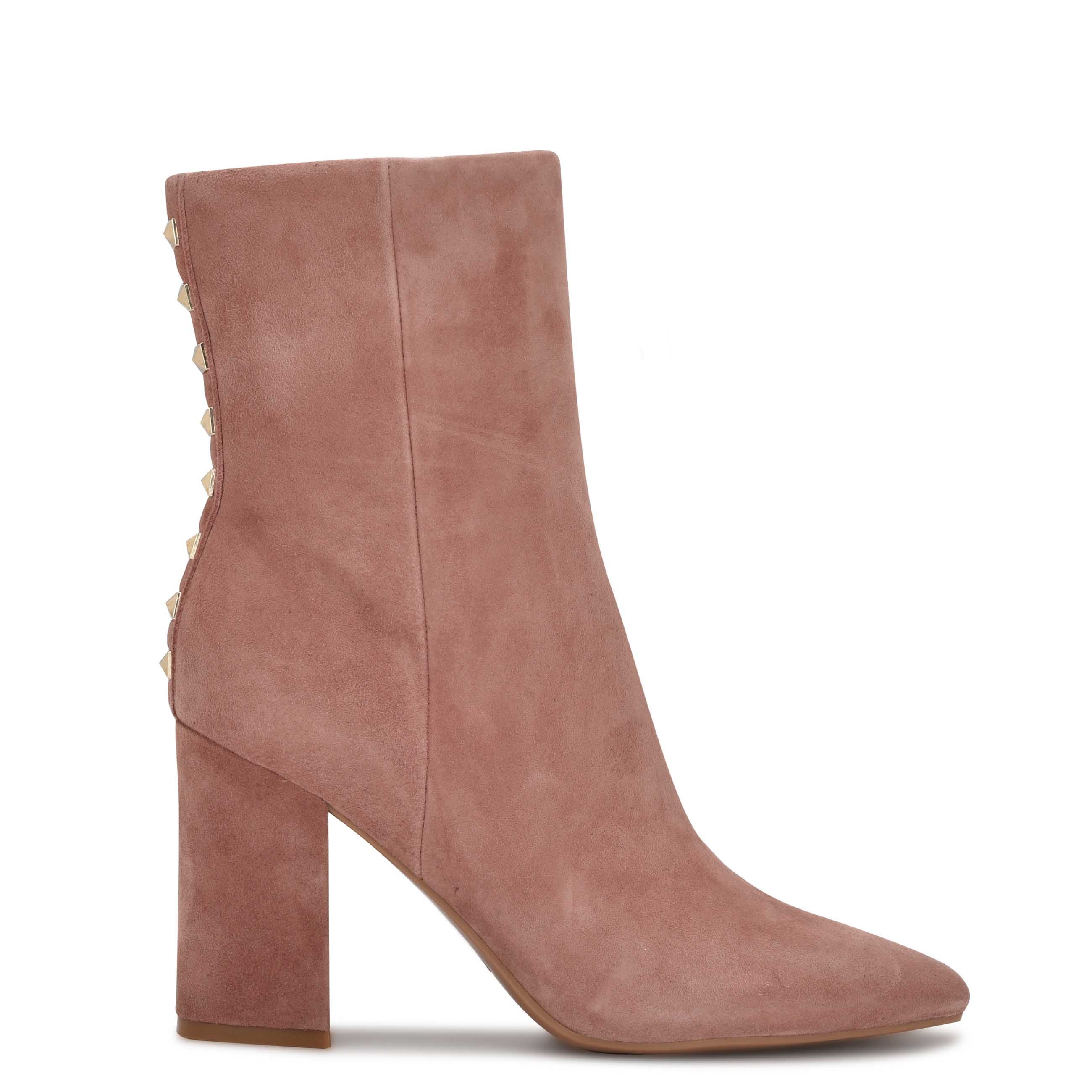 Xrey Heeled Booties – Nine West