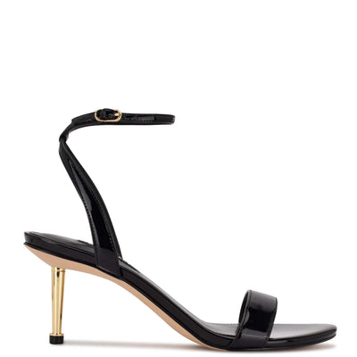 Anny Ankle Strap Heeled Sandals - Nine West