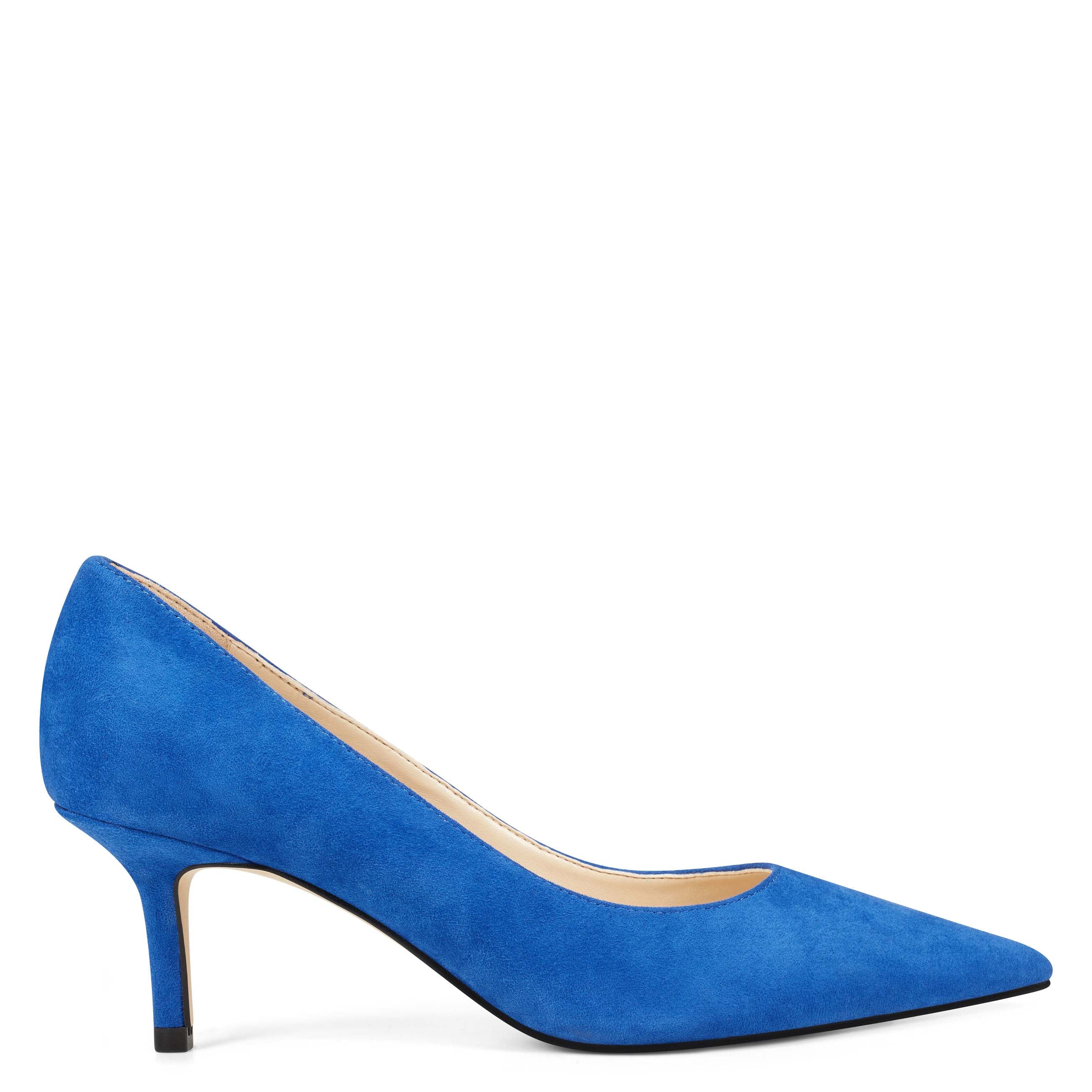nine west light blue heels