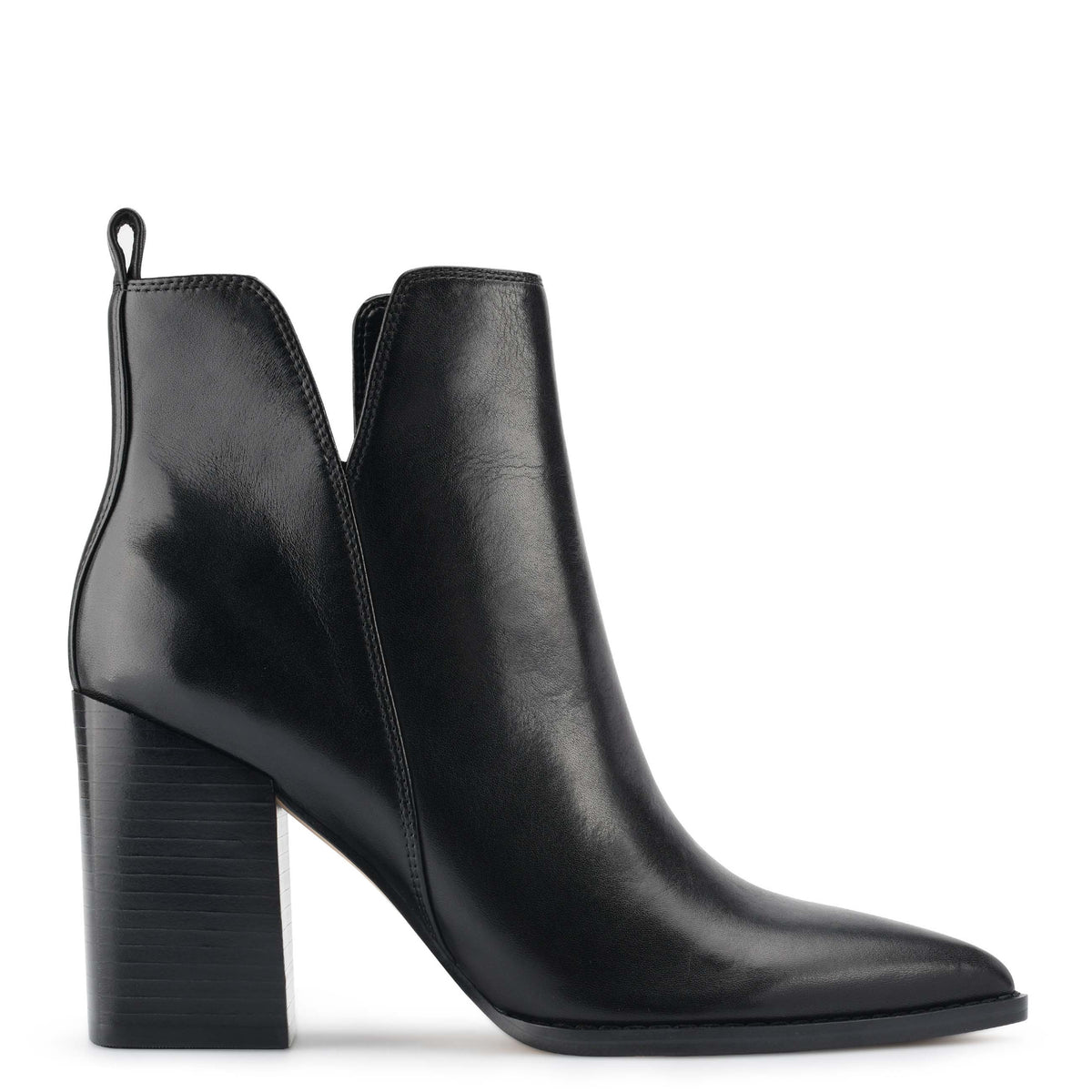 Birds Block Heel Booties - Nine West