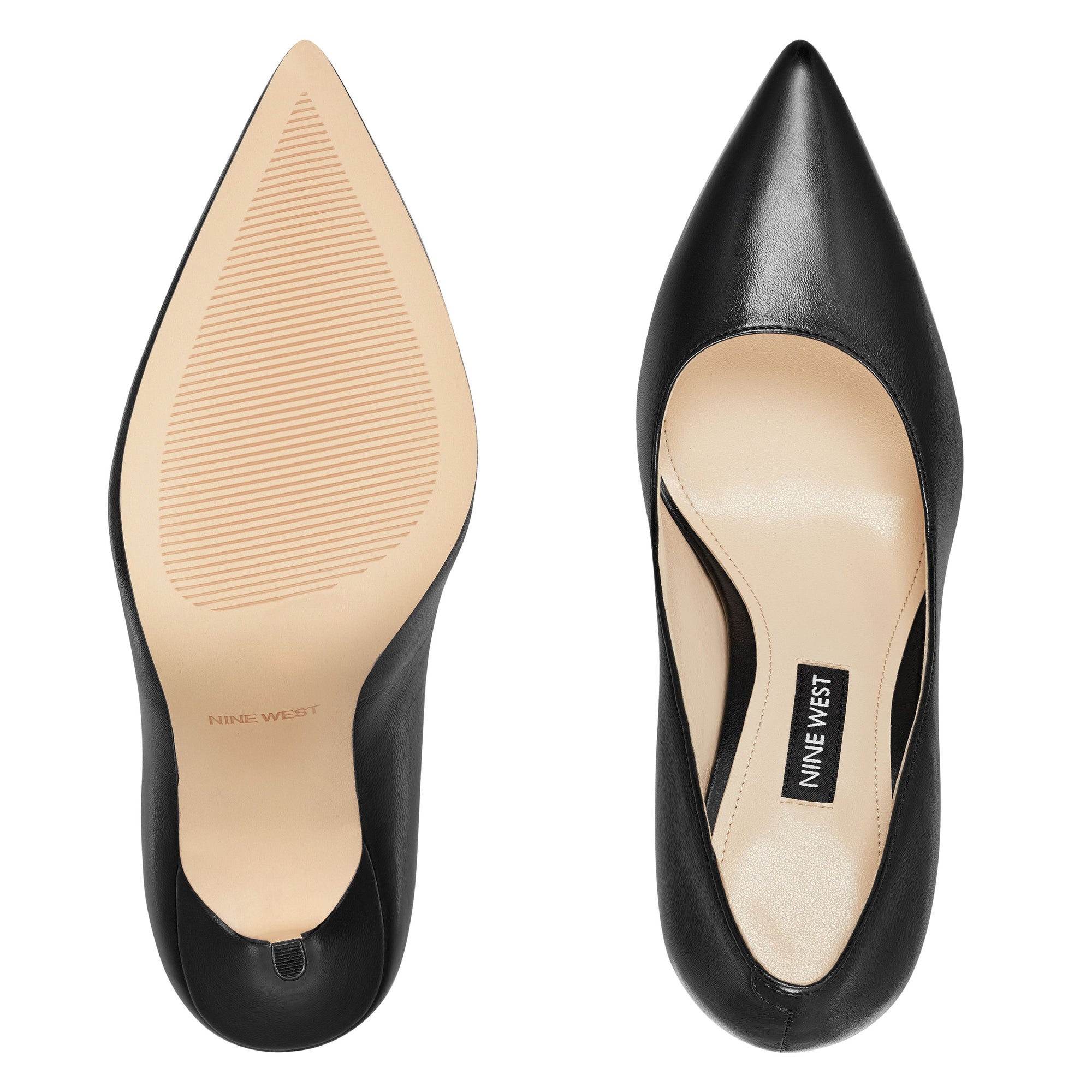 nine west aboveall pointy toe flats