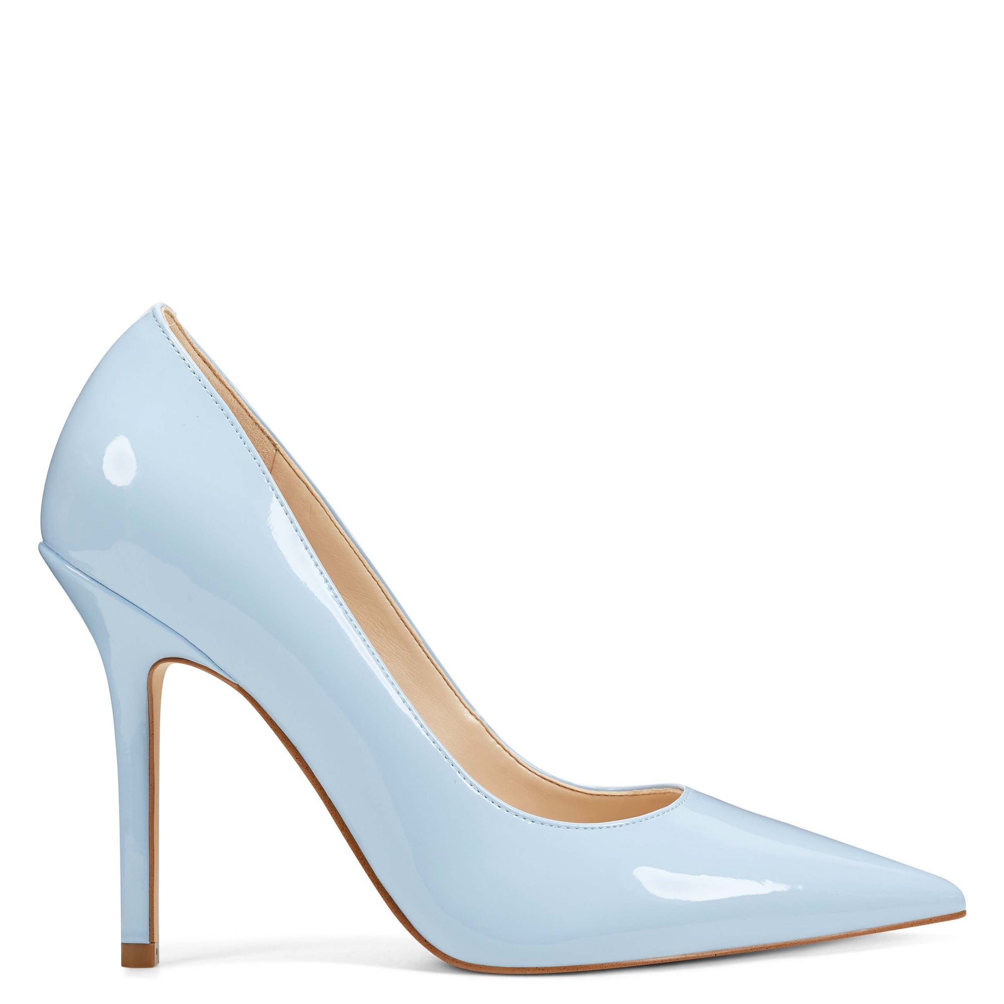 nine west light blue shoes