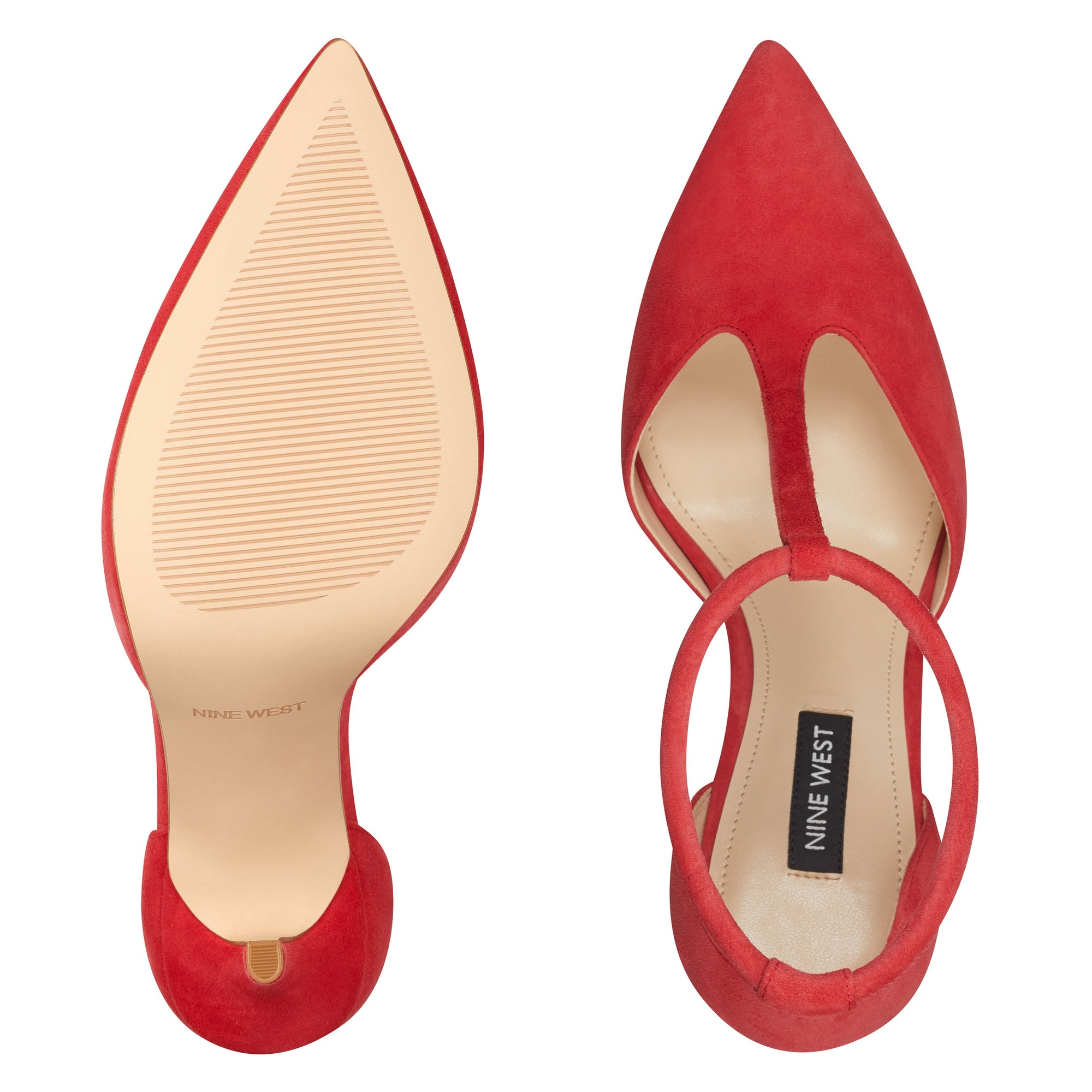 nine west red shoes