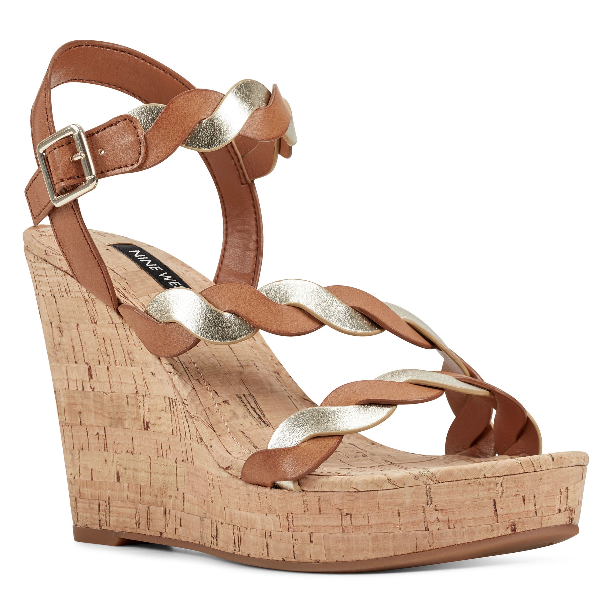 Brette Wedge Sandals - Nine West