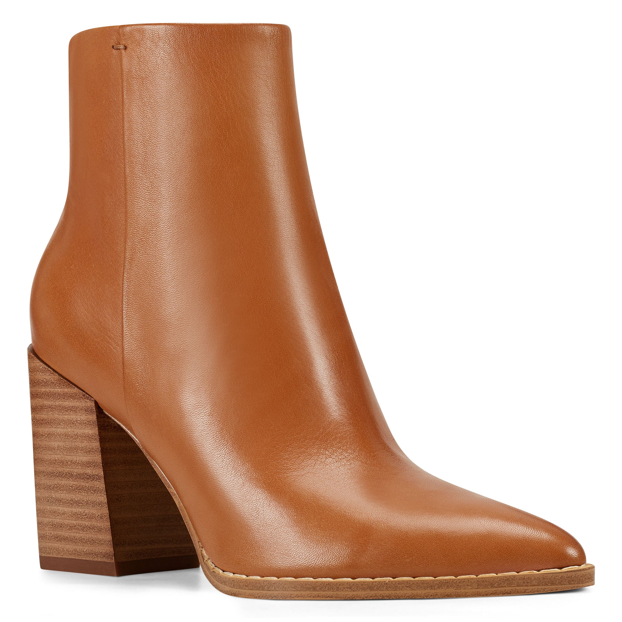 nine west block heel boots