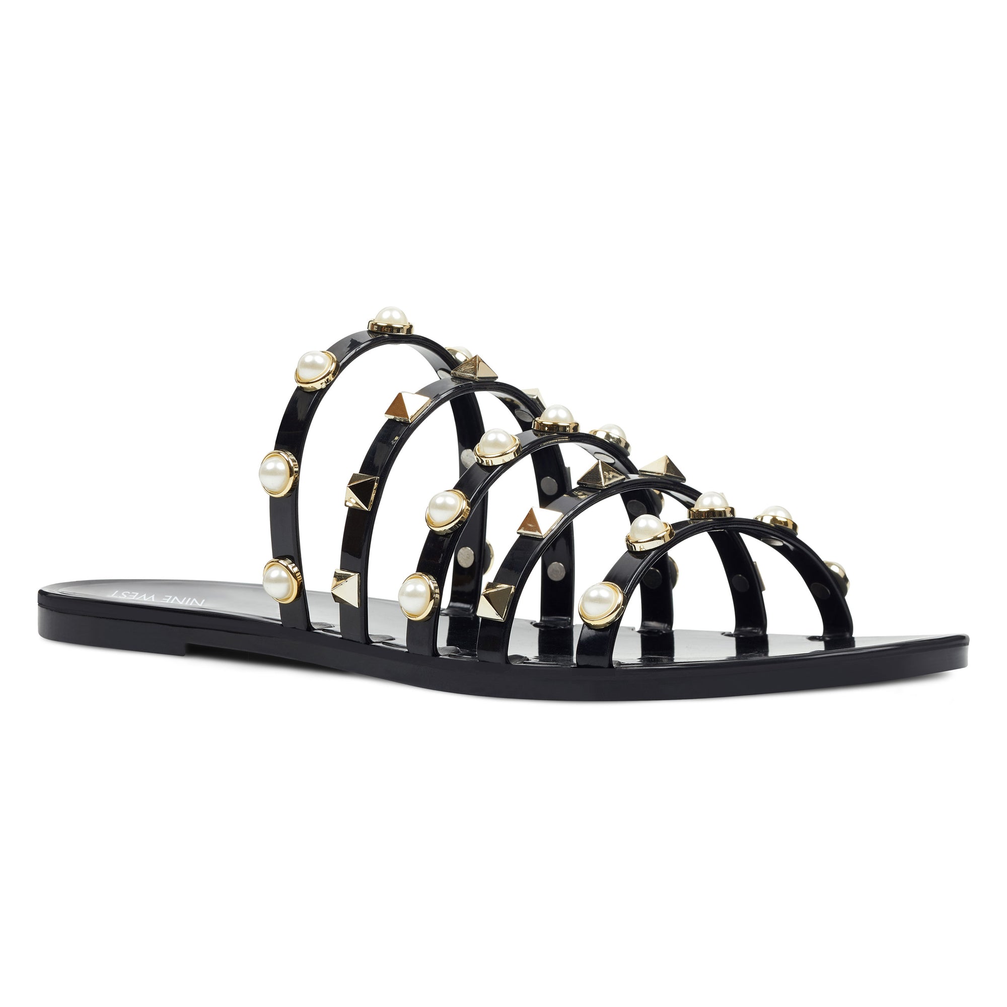 nine west jelly sandals