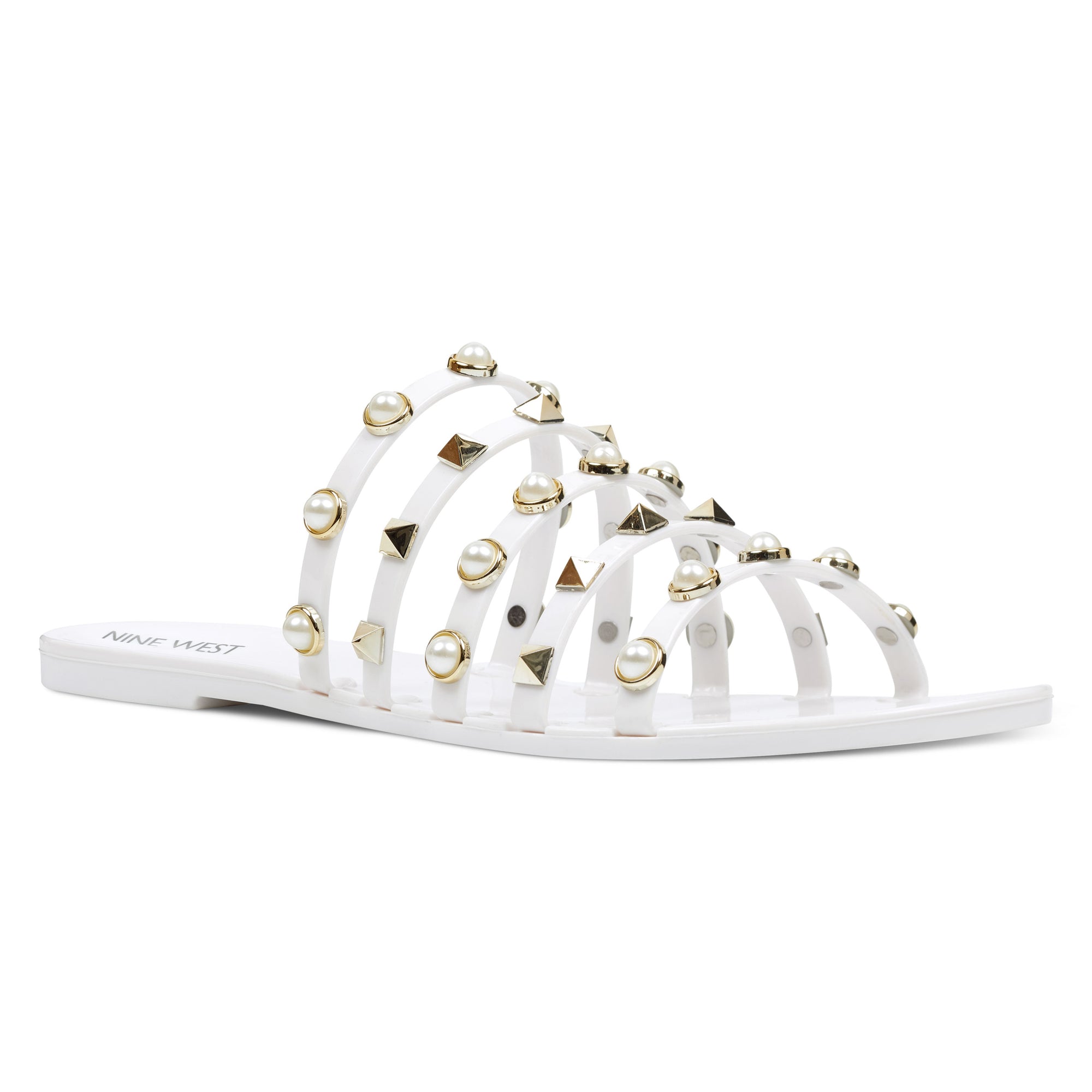 nine west jelly sandals