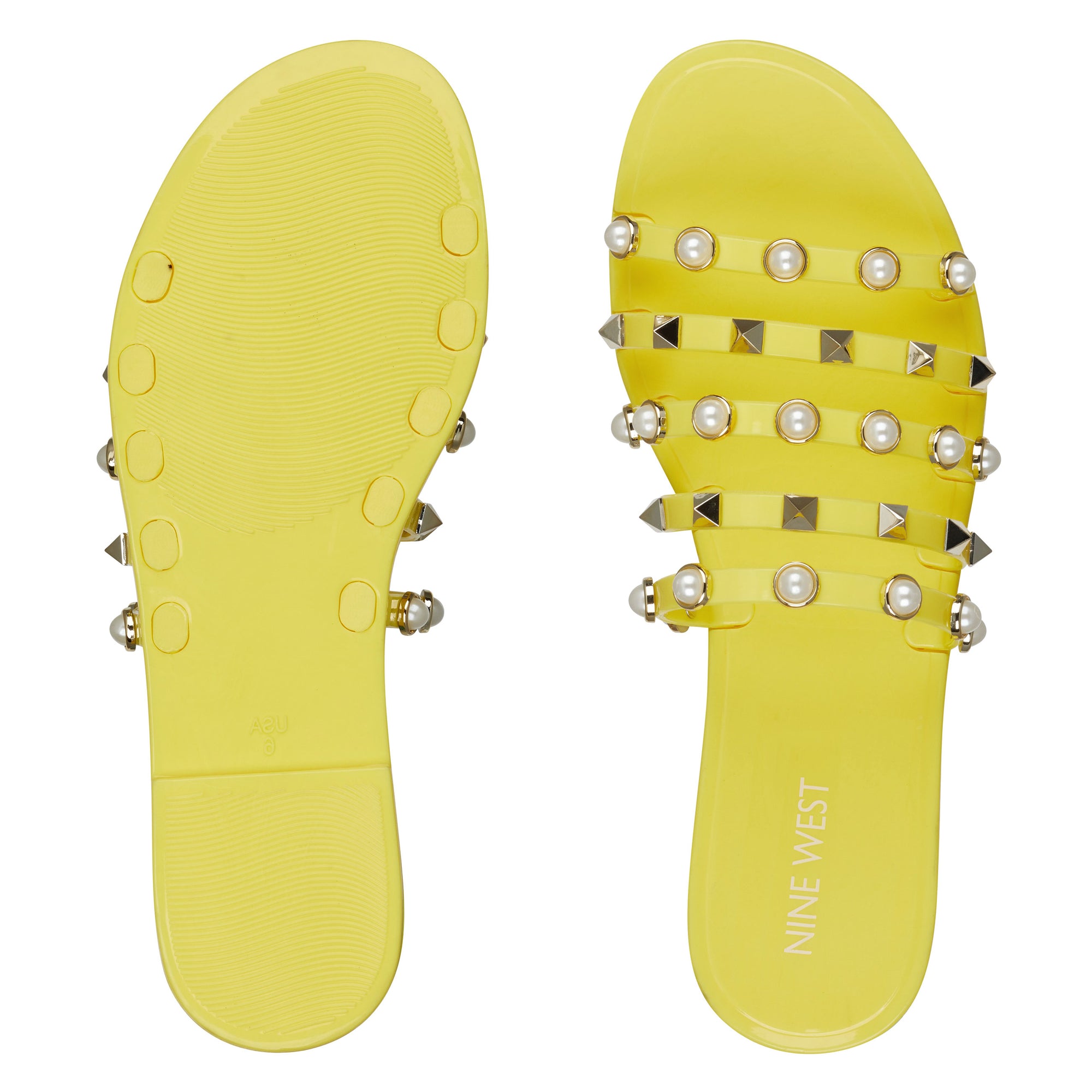 nine west jelly sandals