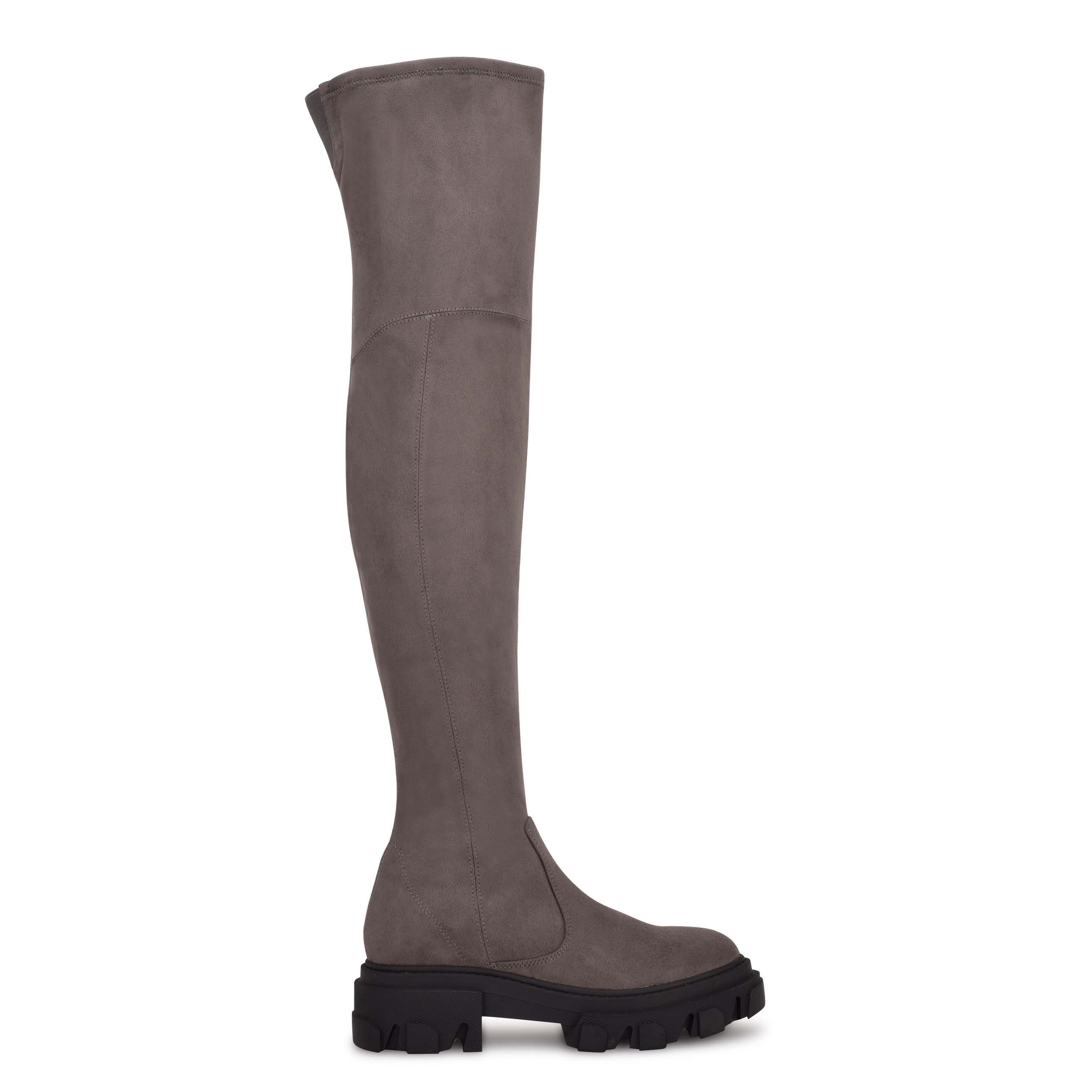 Cellie Over the Knee Lug Sole Boots