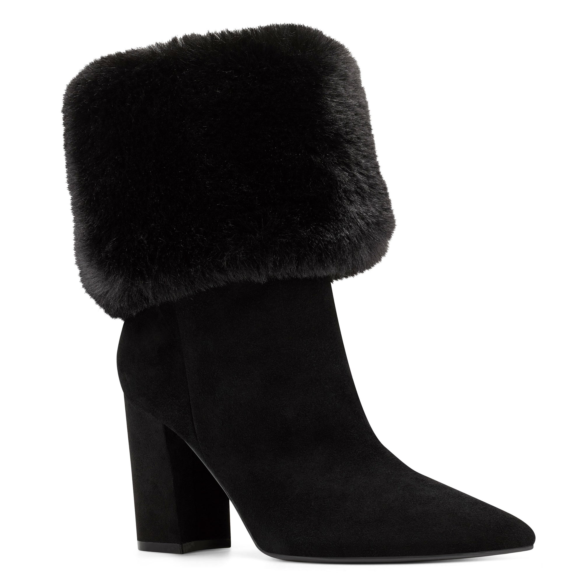 nine west fur boots