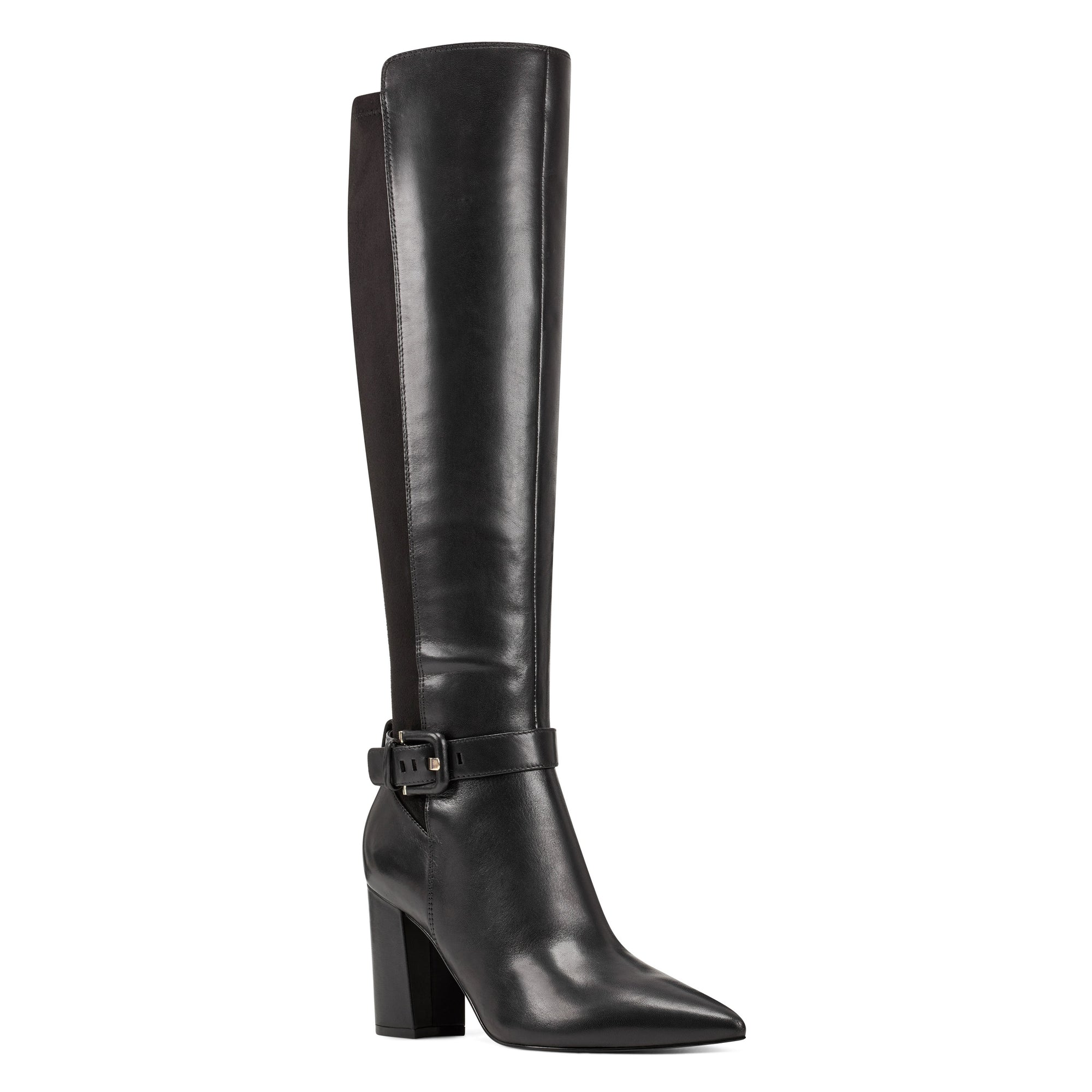 nine west color block boots