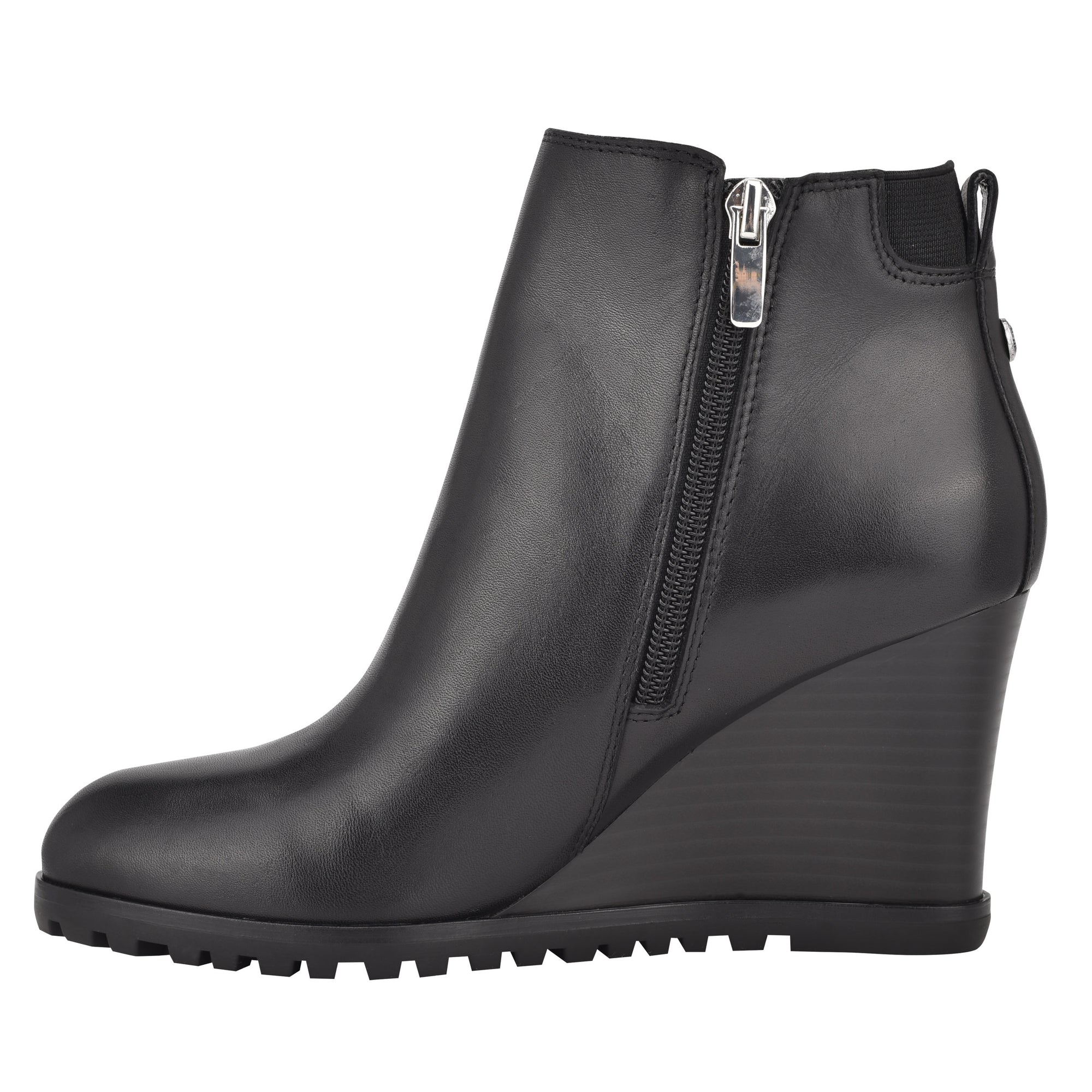 Curtis Wedge Booties - Nine West