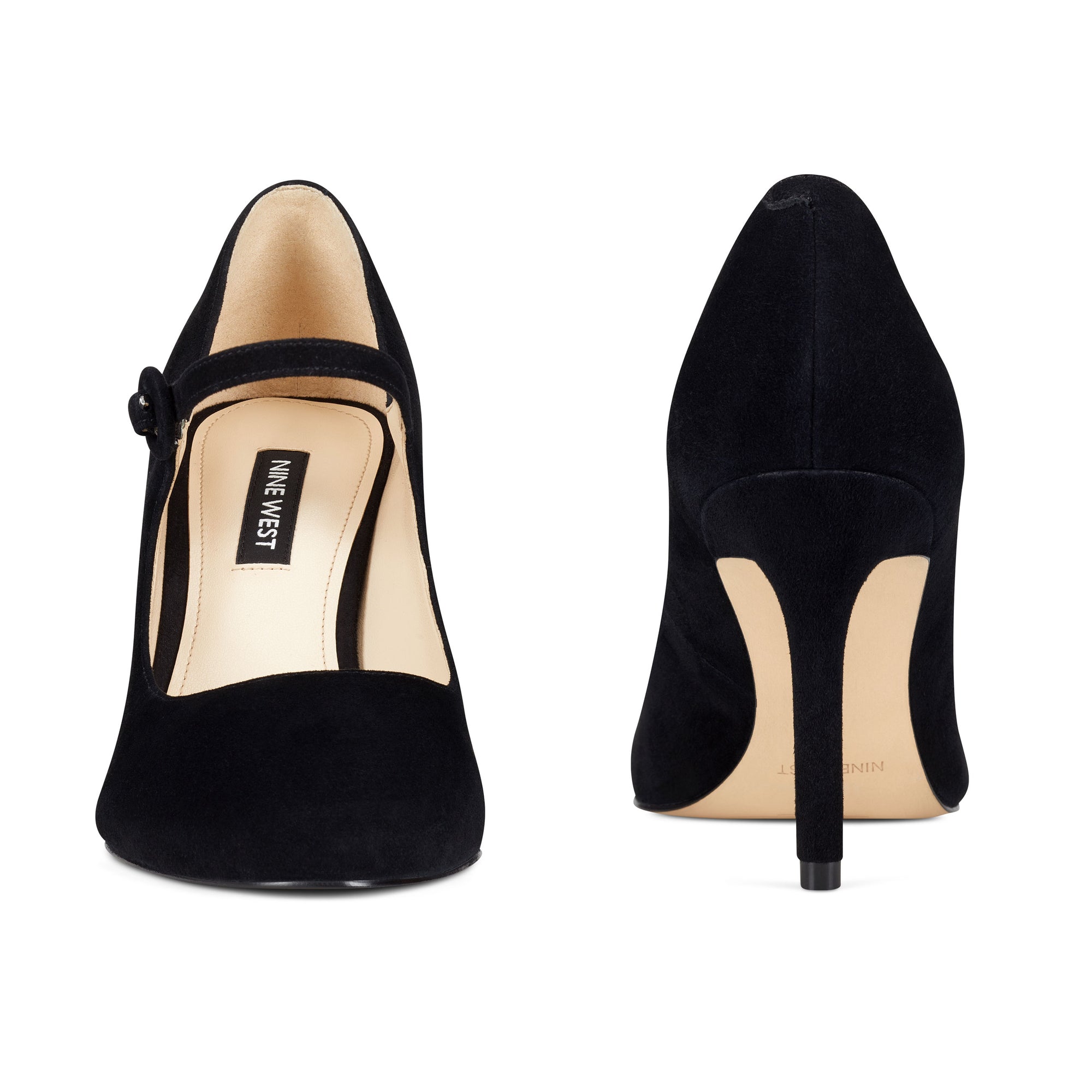 black pumps nine west