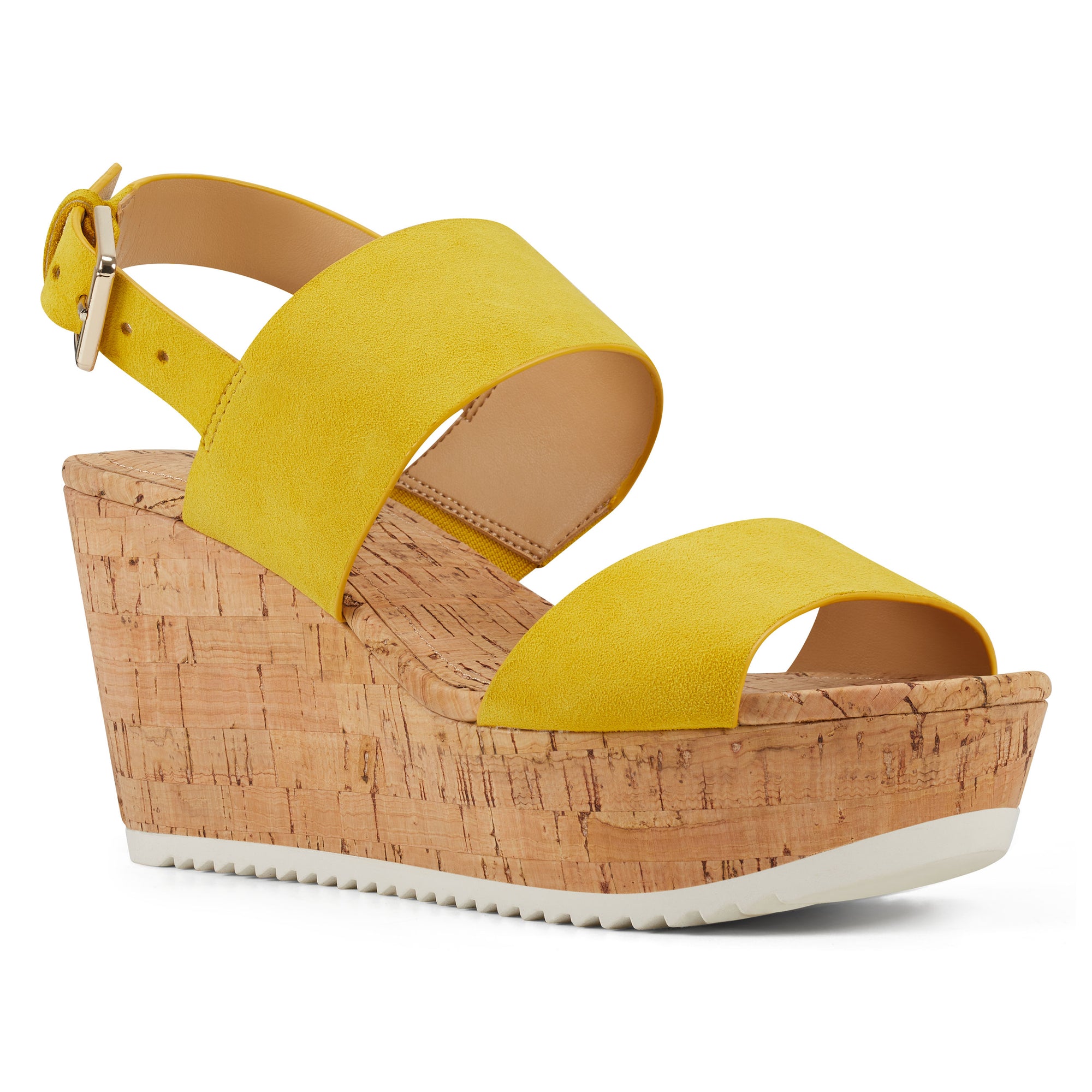 nine west yellow sandals