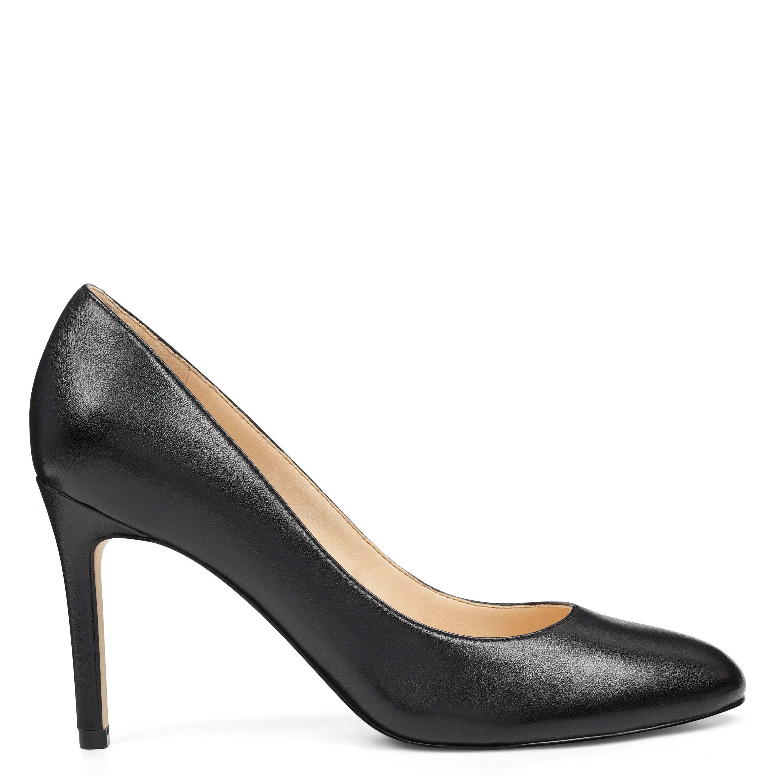 Leather Pointed-toe Pumps